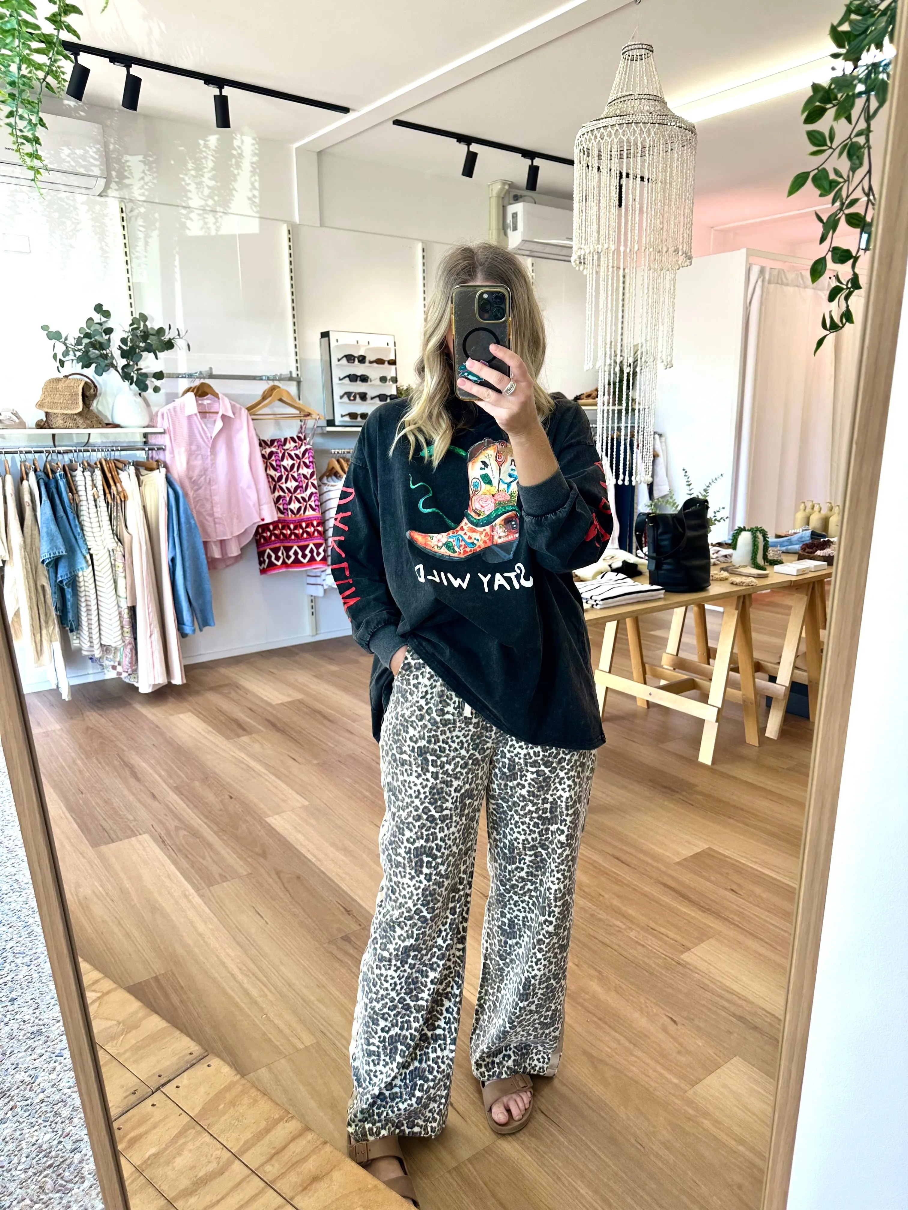 Stay Wild Long Sleeve Tee sold by About A Girl