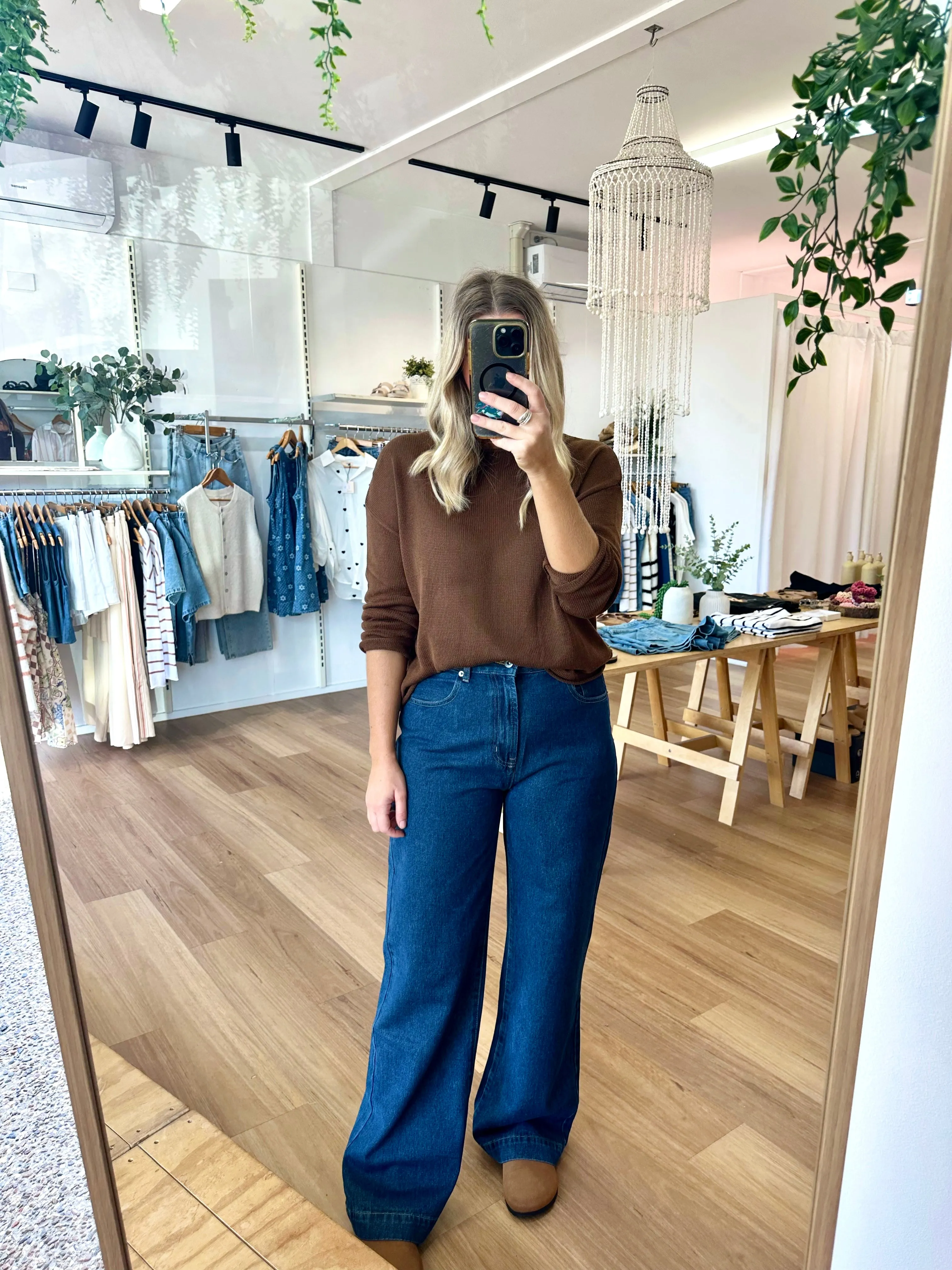 Spring Knit Chocolate sold by About A Girl product image thumbnail 2