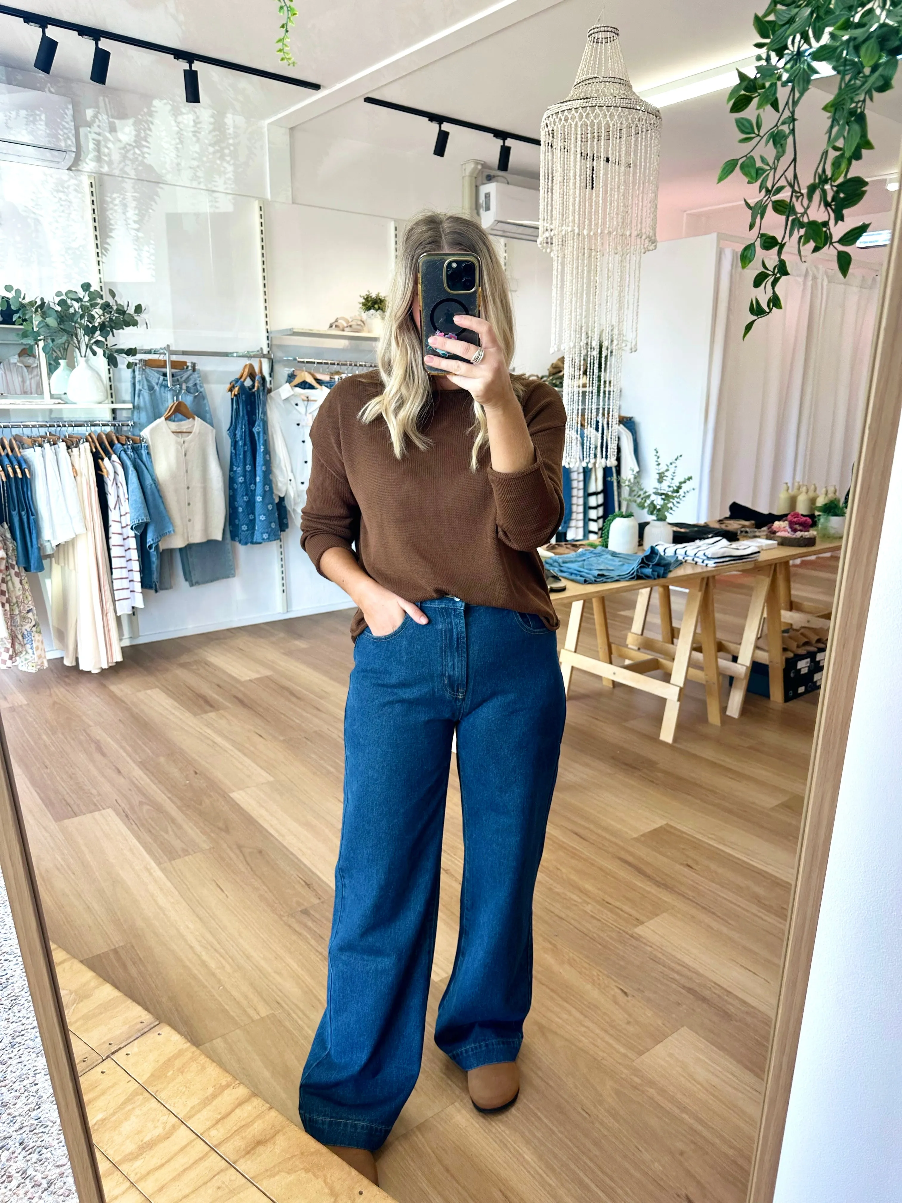 Spring Knit Chocolate sold by About A Girl product image thumbnail 4