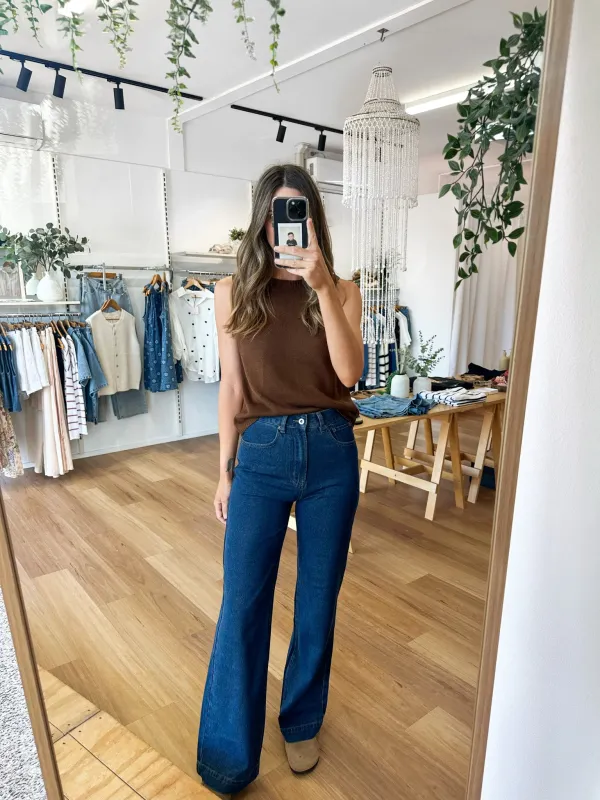 Kensley Wide Leg Jeans sold by About A Girl