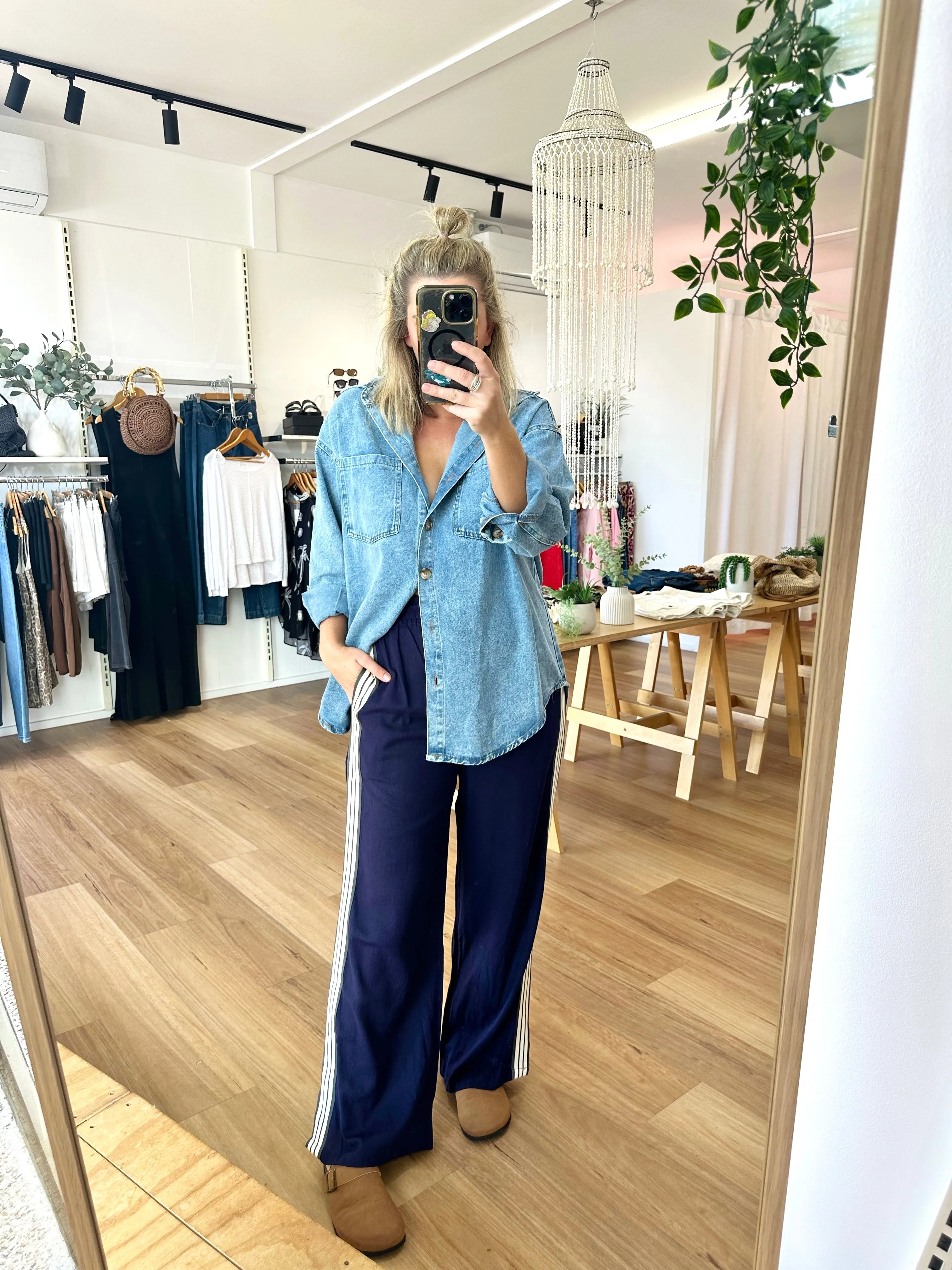 Iris Pants Navy sold by About A Girl product image thumbnail 2