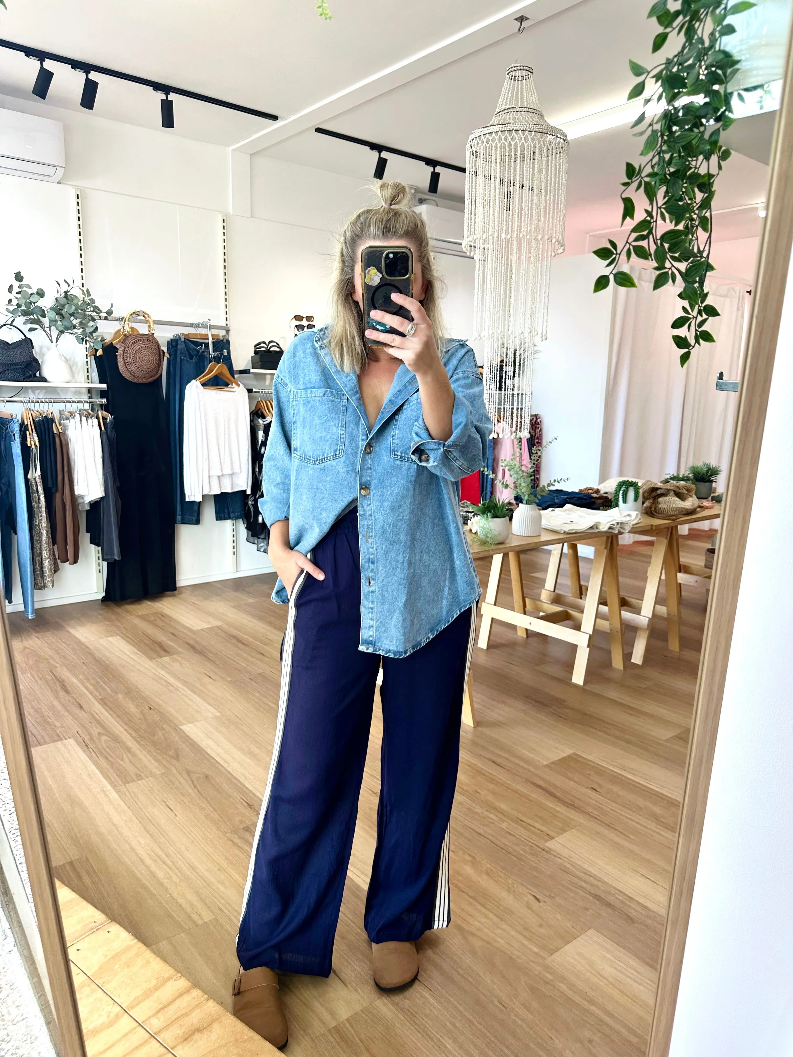 Iris Pants Navy sold by About A Girl product image thumbnail 5