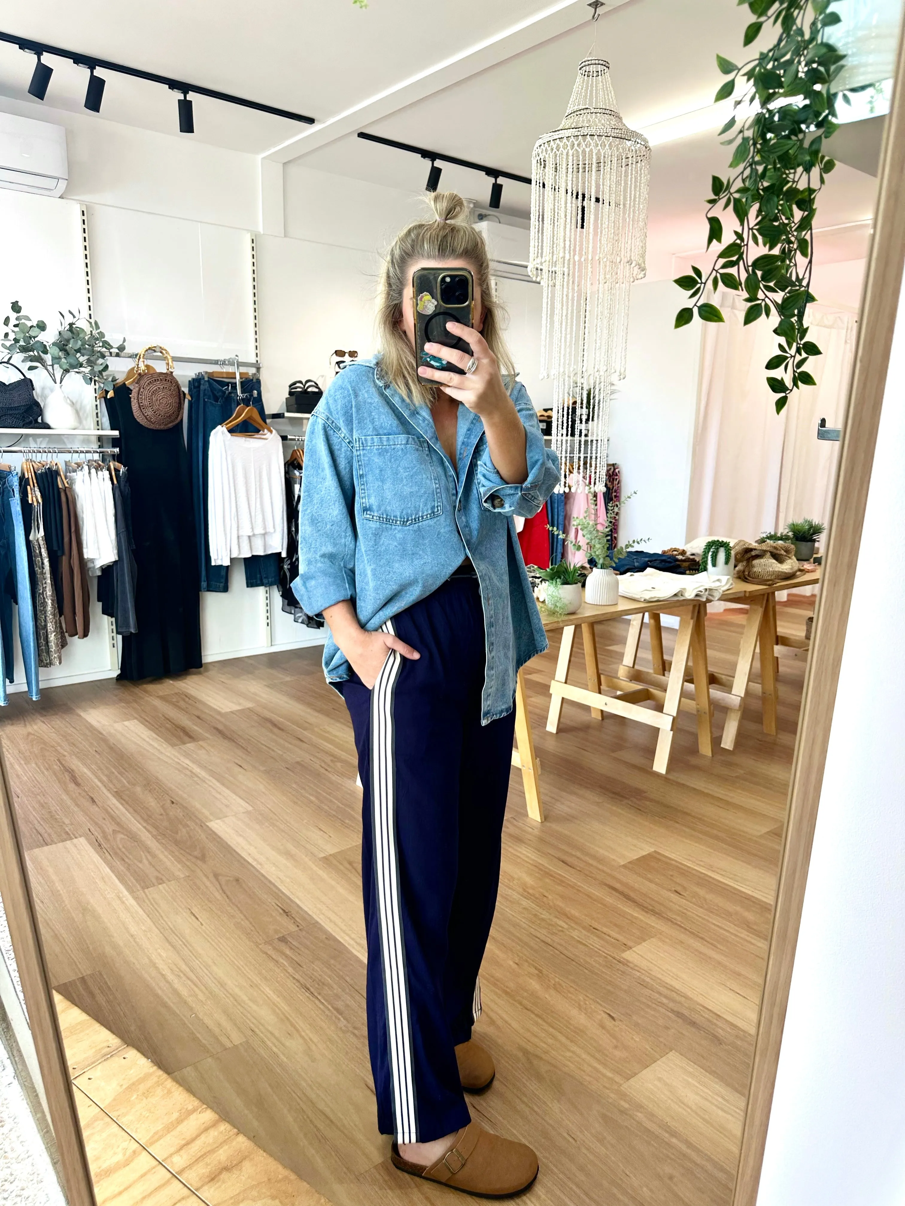 Iris Pants Navy sold by About A Girl product image thumbnail 3