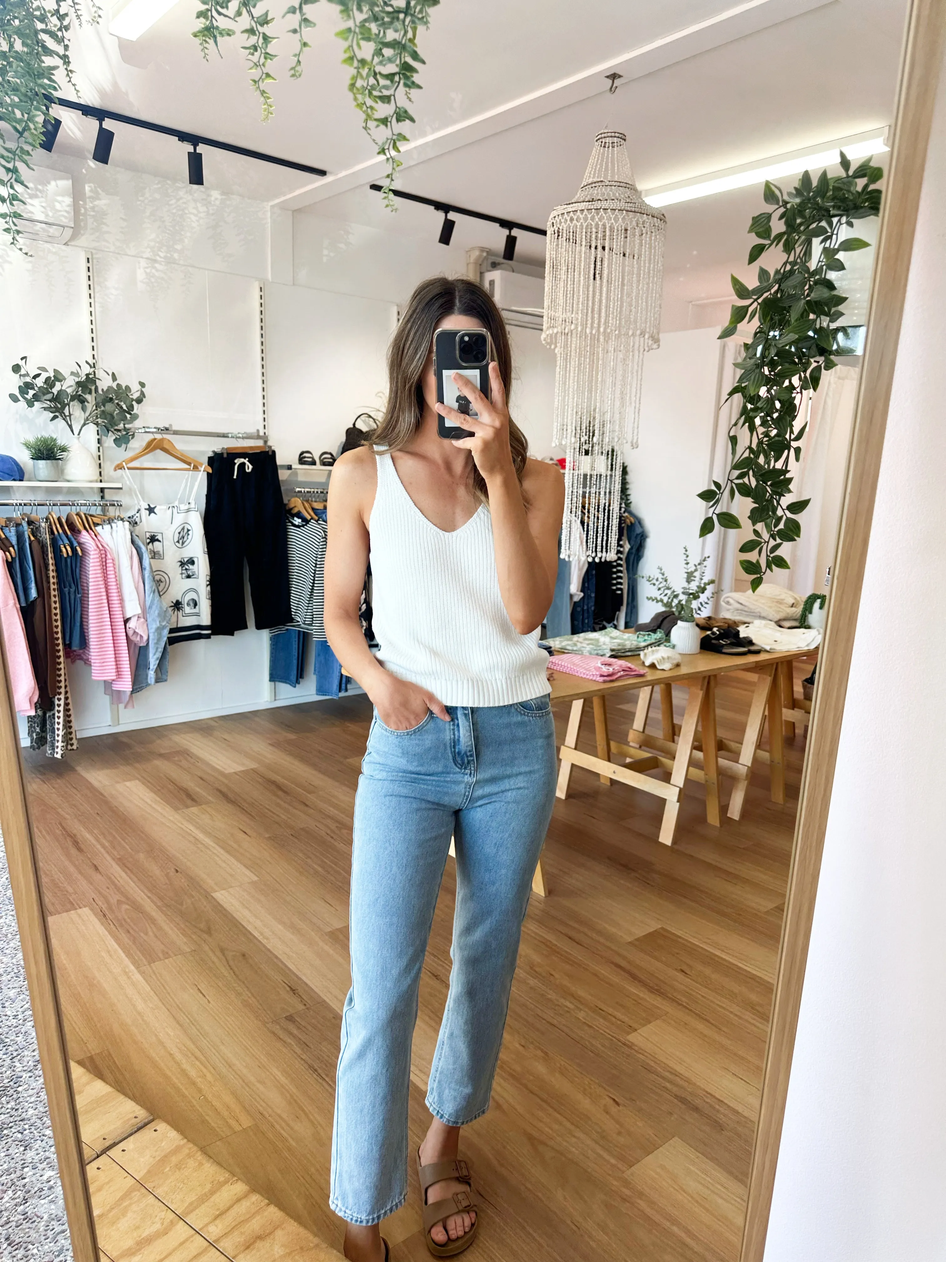 Willow Knit Top White sold by About A Girl product image thumbnail 2