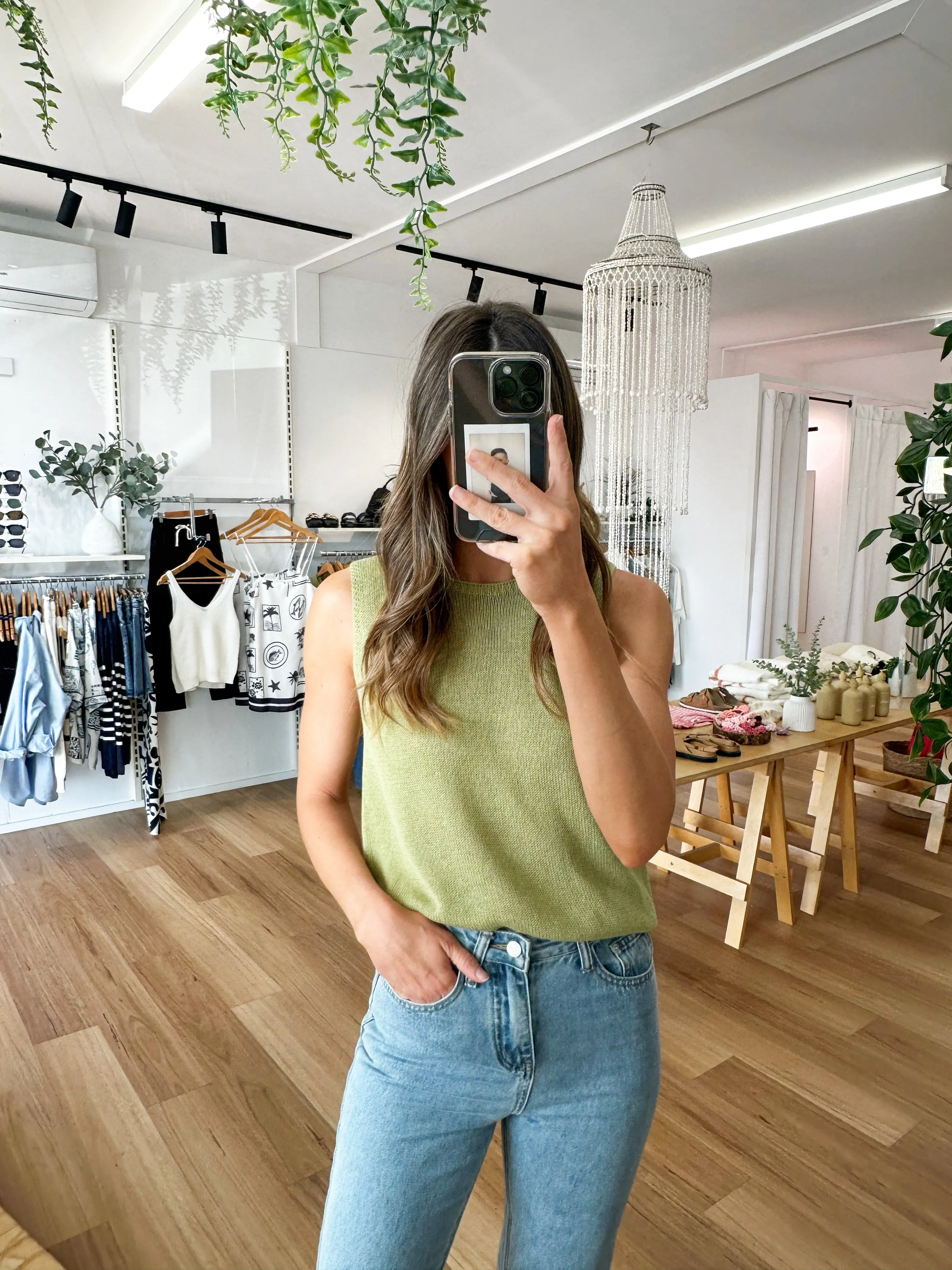 Spring Tank Green sold by About A Girl product image thumbnail 2