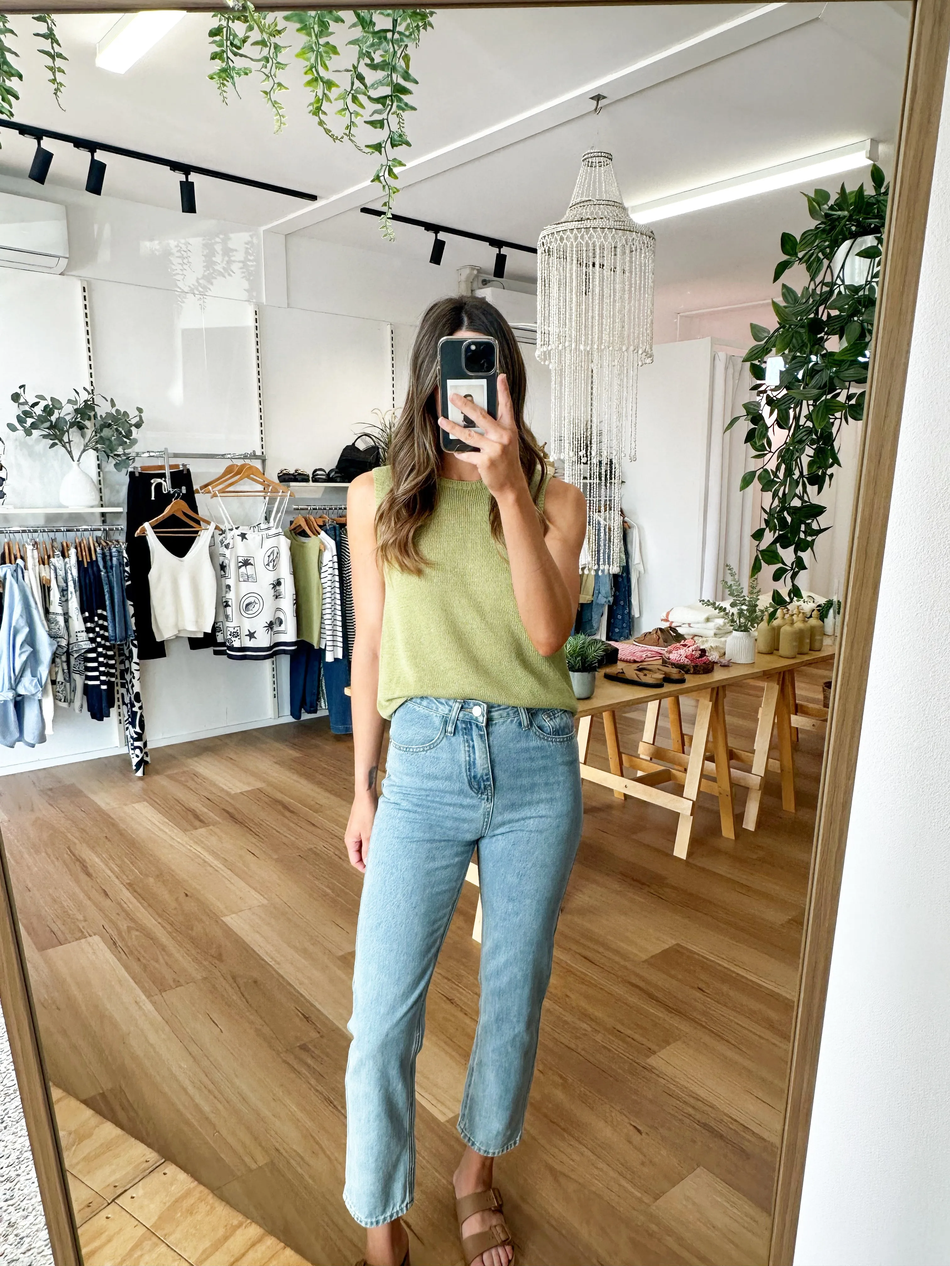 Spring Tank Green sold by About A Girl product image thumbnail 4