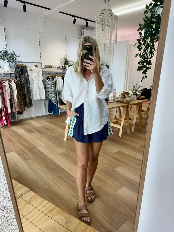 Jolene Racer Shorts sold by About A Girl