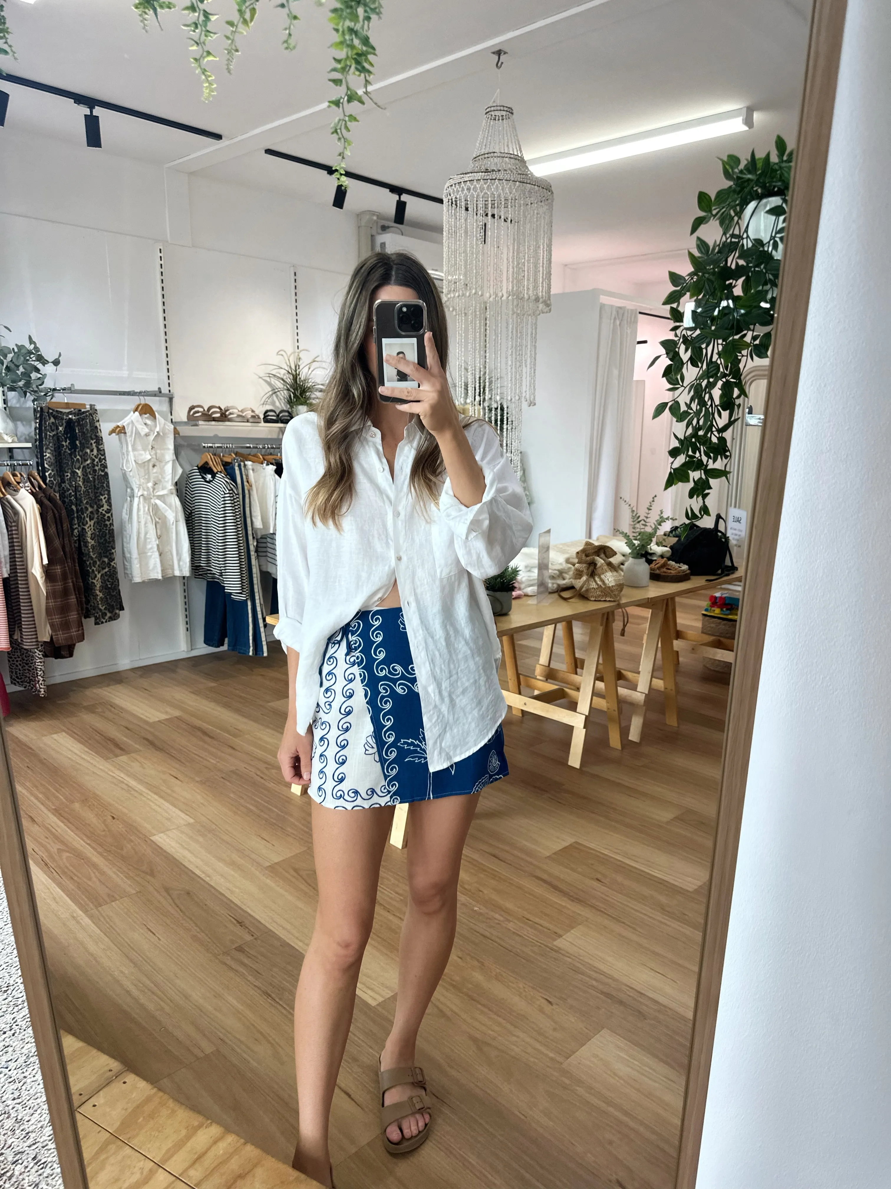 Pippa Wrap Skirt sold by About A Girl