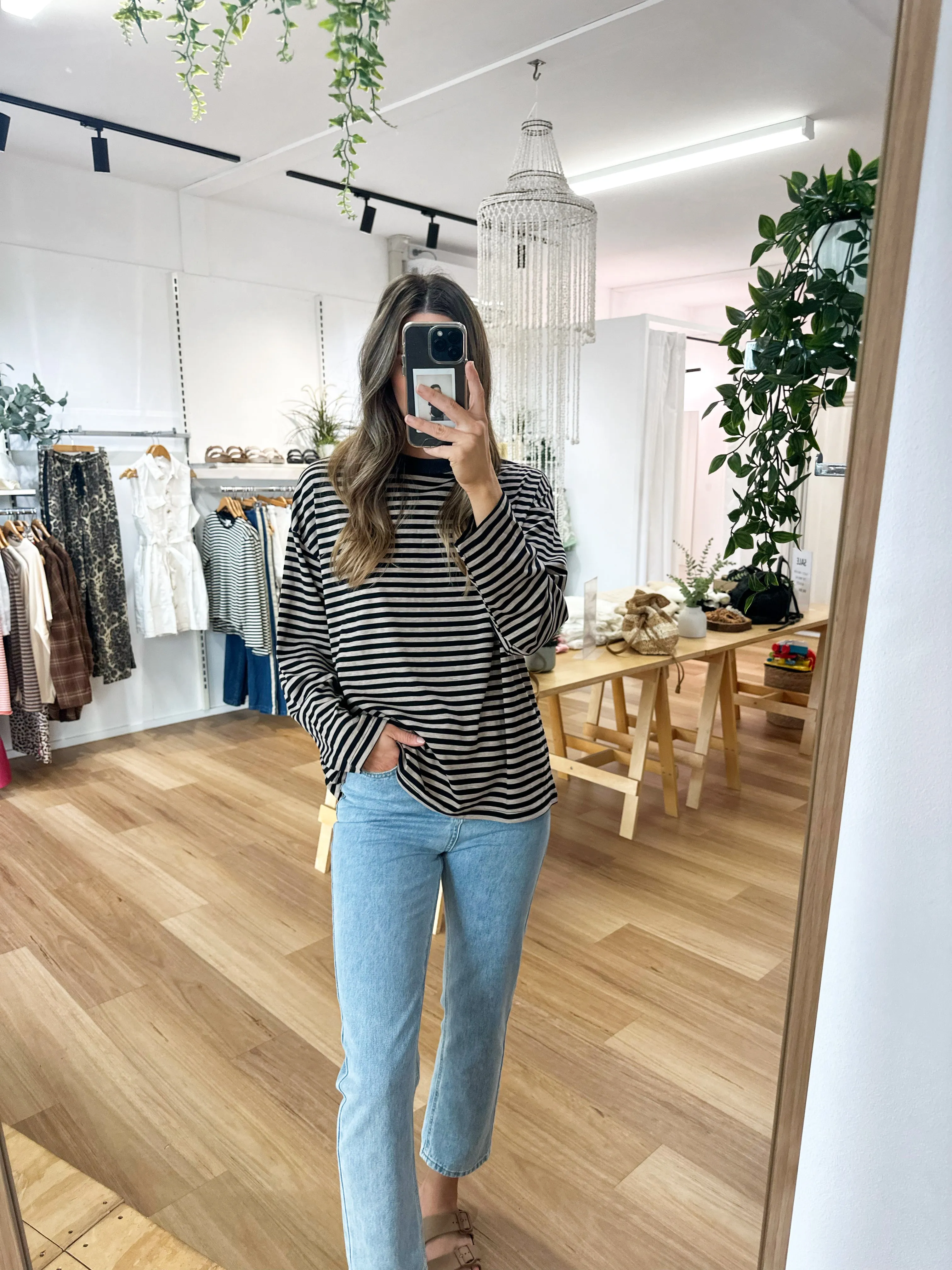 Henny Stripe Shirt sold by About A Girl