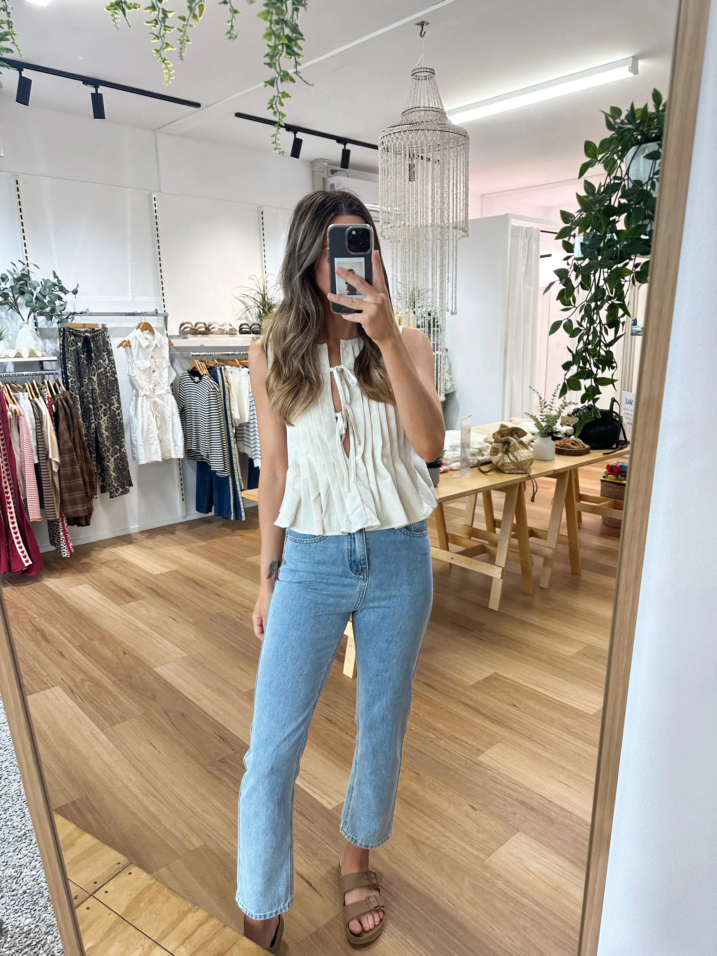 Hallee Top Natural sold by About A Girl product image thumbnail 4