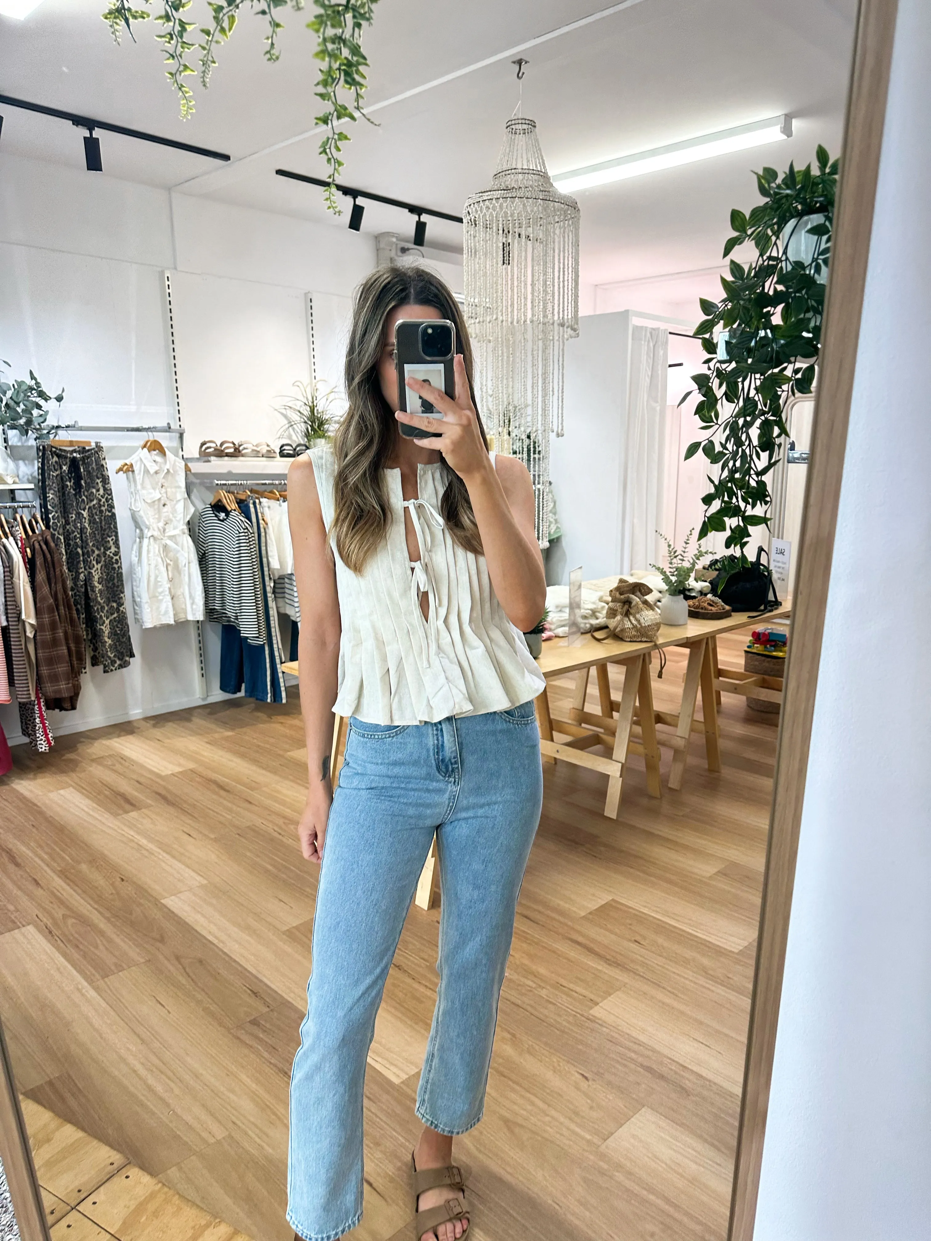 Hallee Top Natural sold by About A Girl product image thumbnail 2