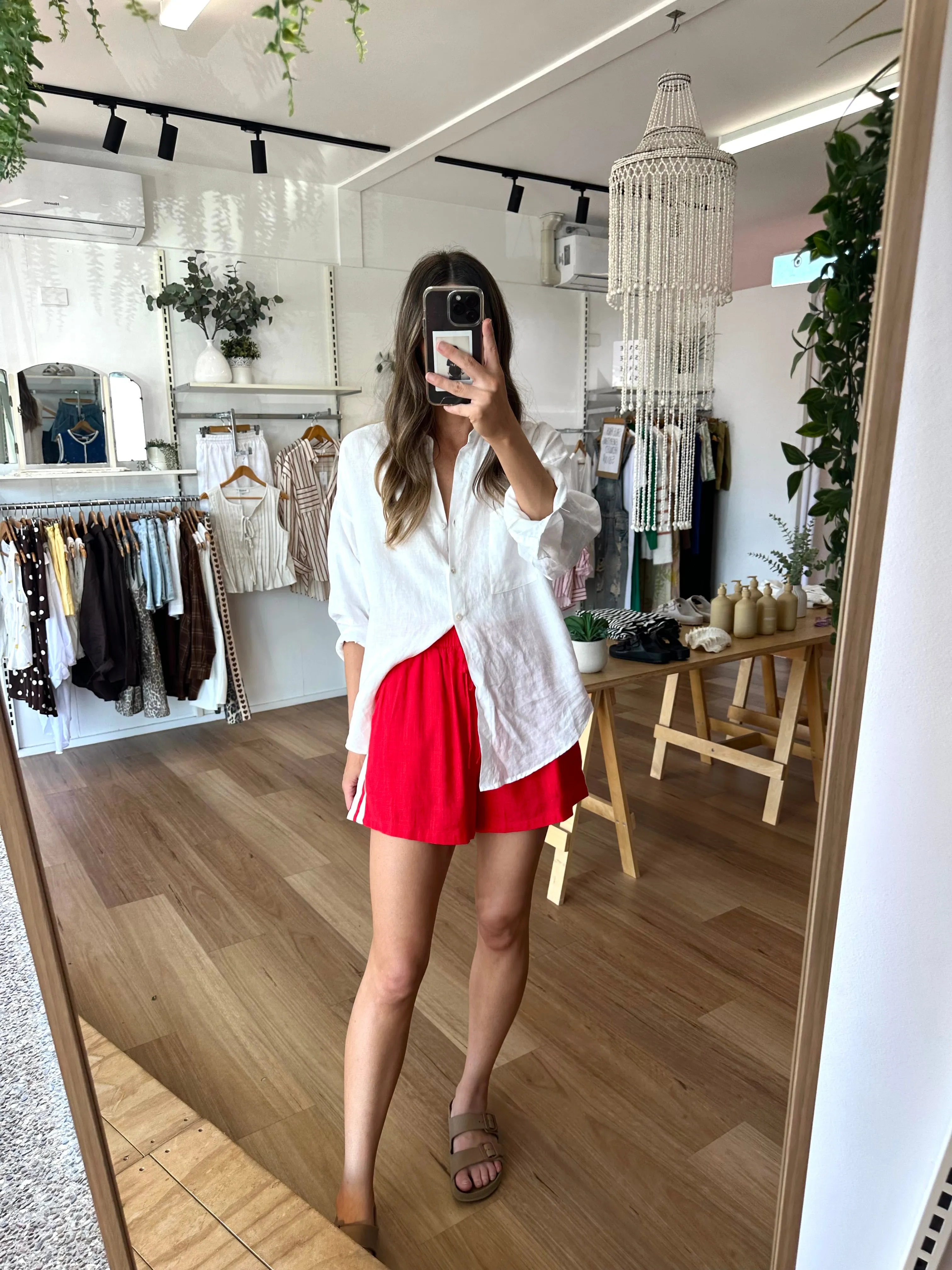 Hazel Racer Shorts sold by About A Girl