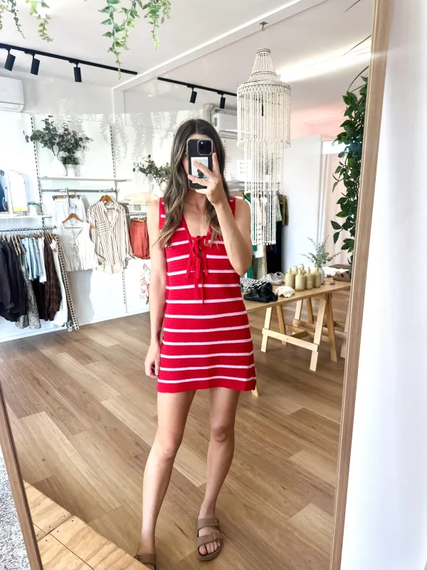 Mars Knit Dress sold by About A Girl