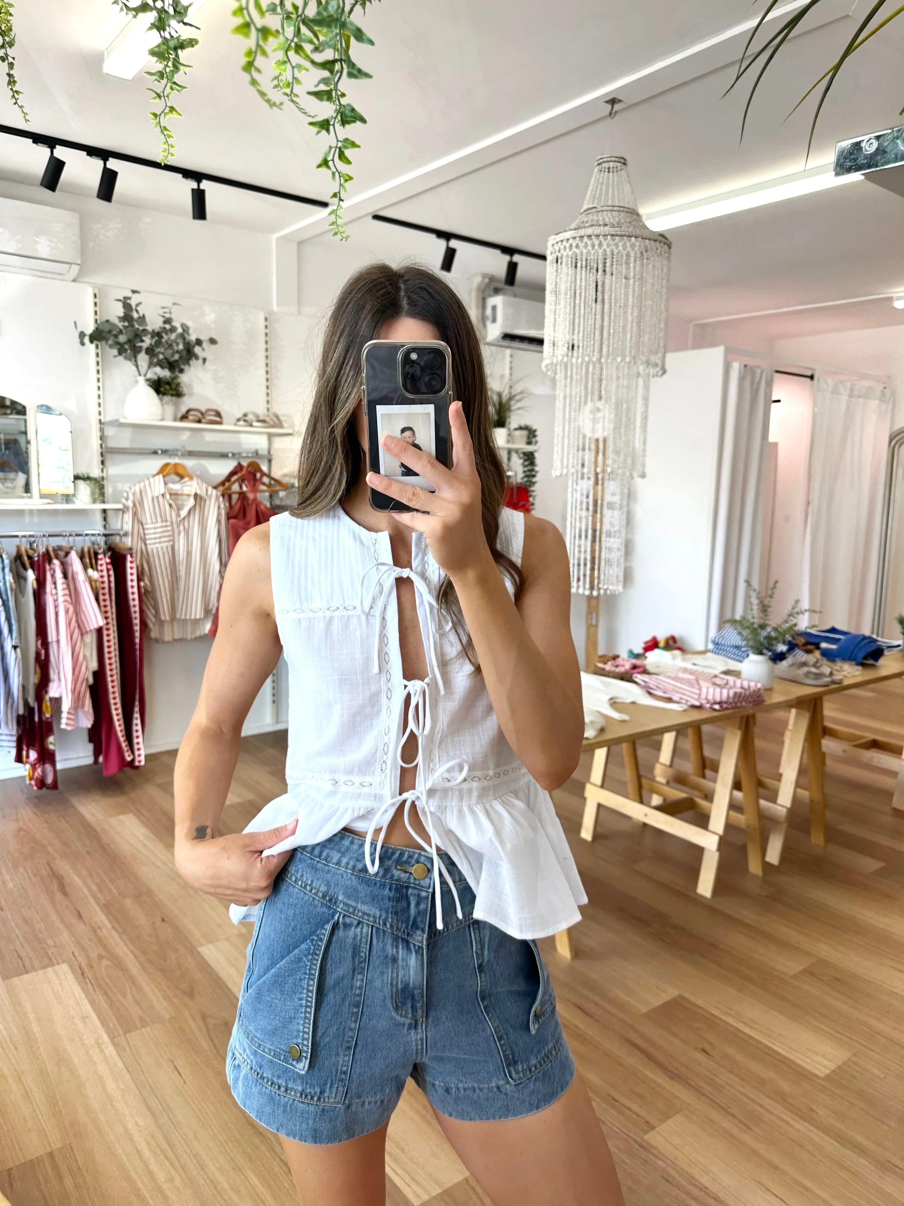 Abbie Top White sold by About A Girl product image thumbnail 3