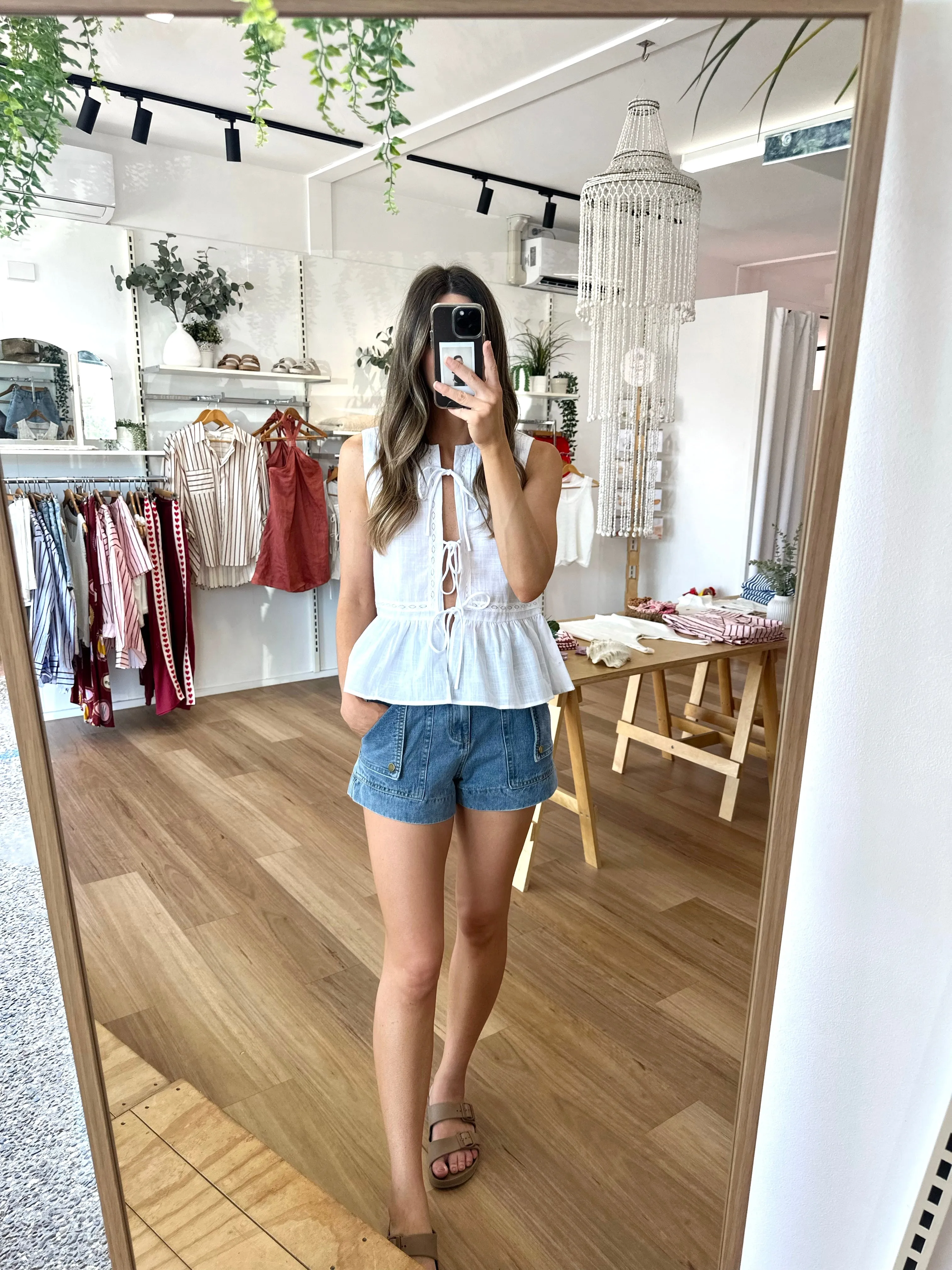 Abbie Top White sold by About A Girl product image thumbnail 5