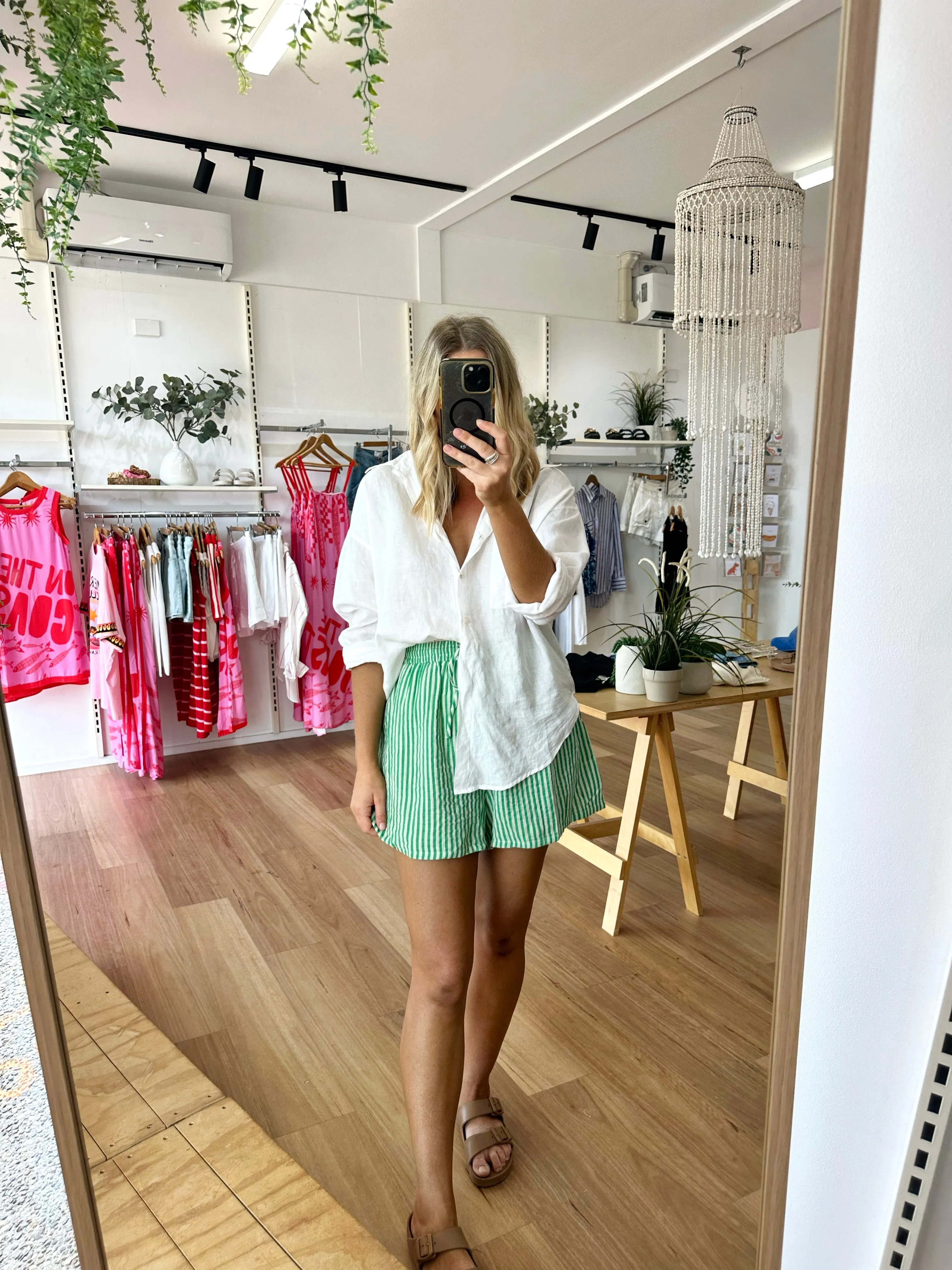 Ziggy Shorts Green sold by About A Girl product image thumbnail 3