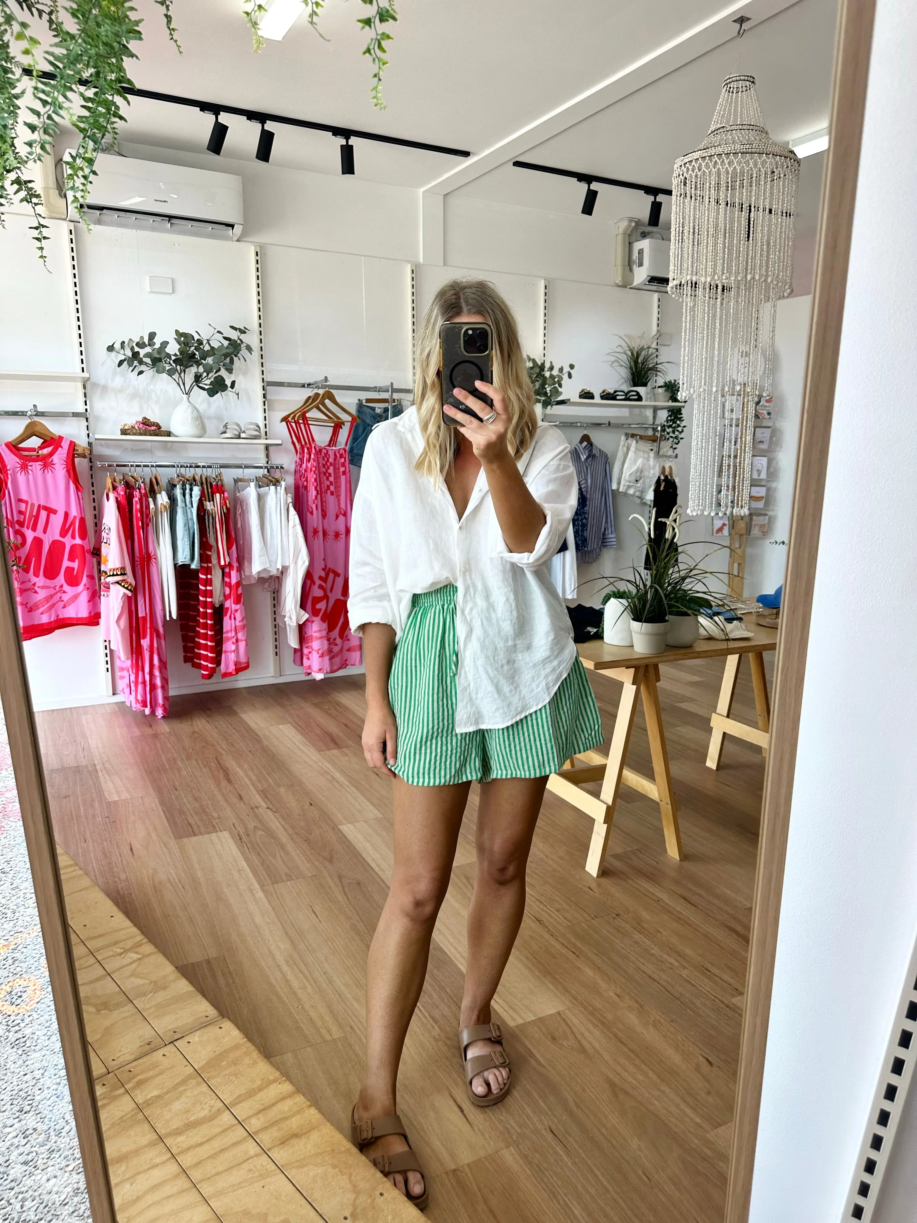 Ziggy Shorts Green sold by About A Girl product image thumbnail 4