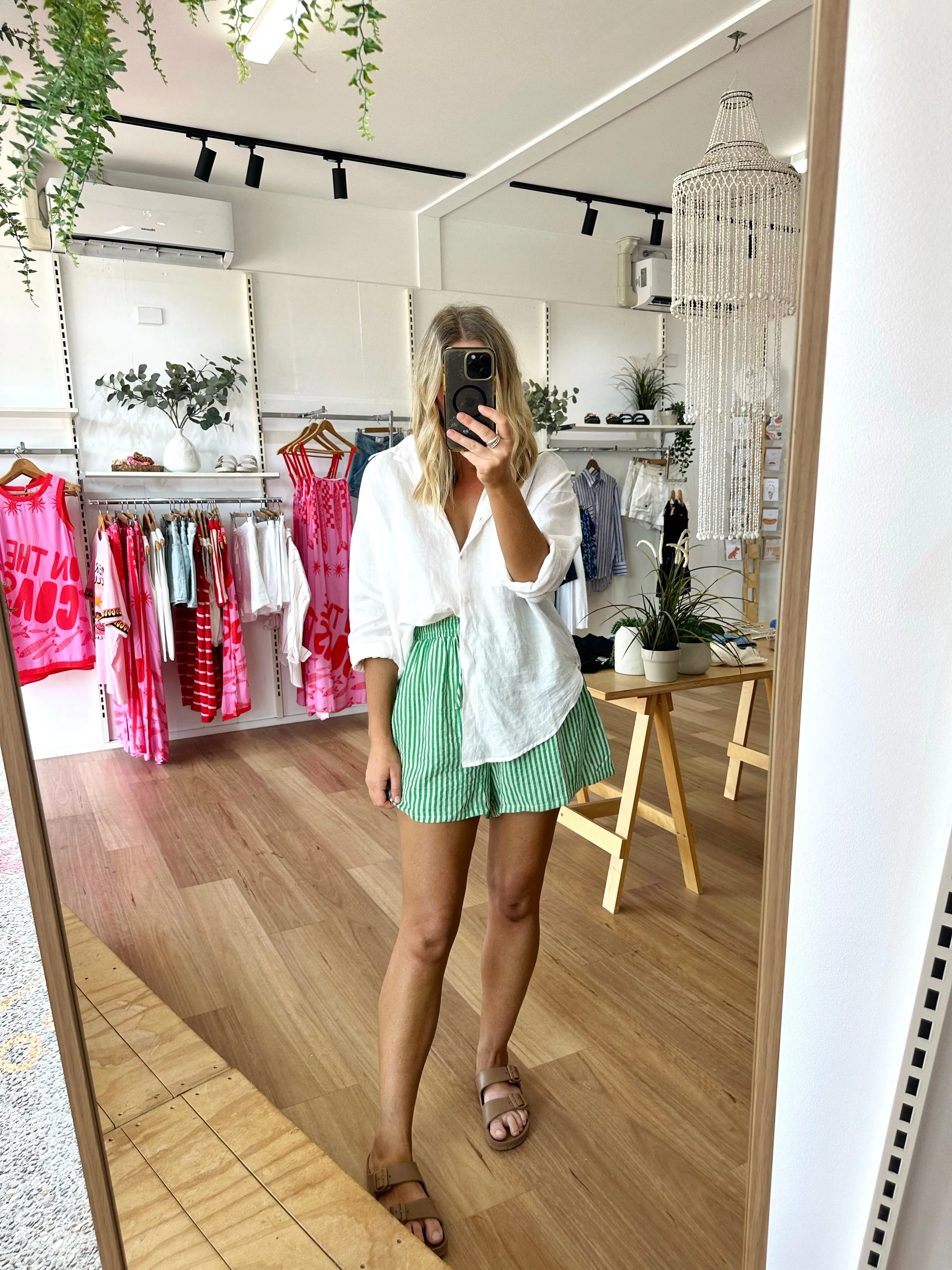 Ziggy Shorts Green sold by About A Girl product image thumbnail 2