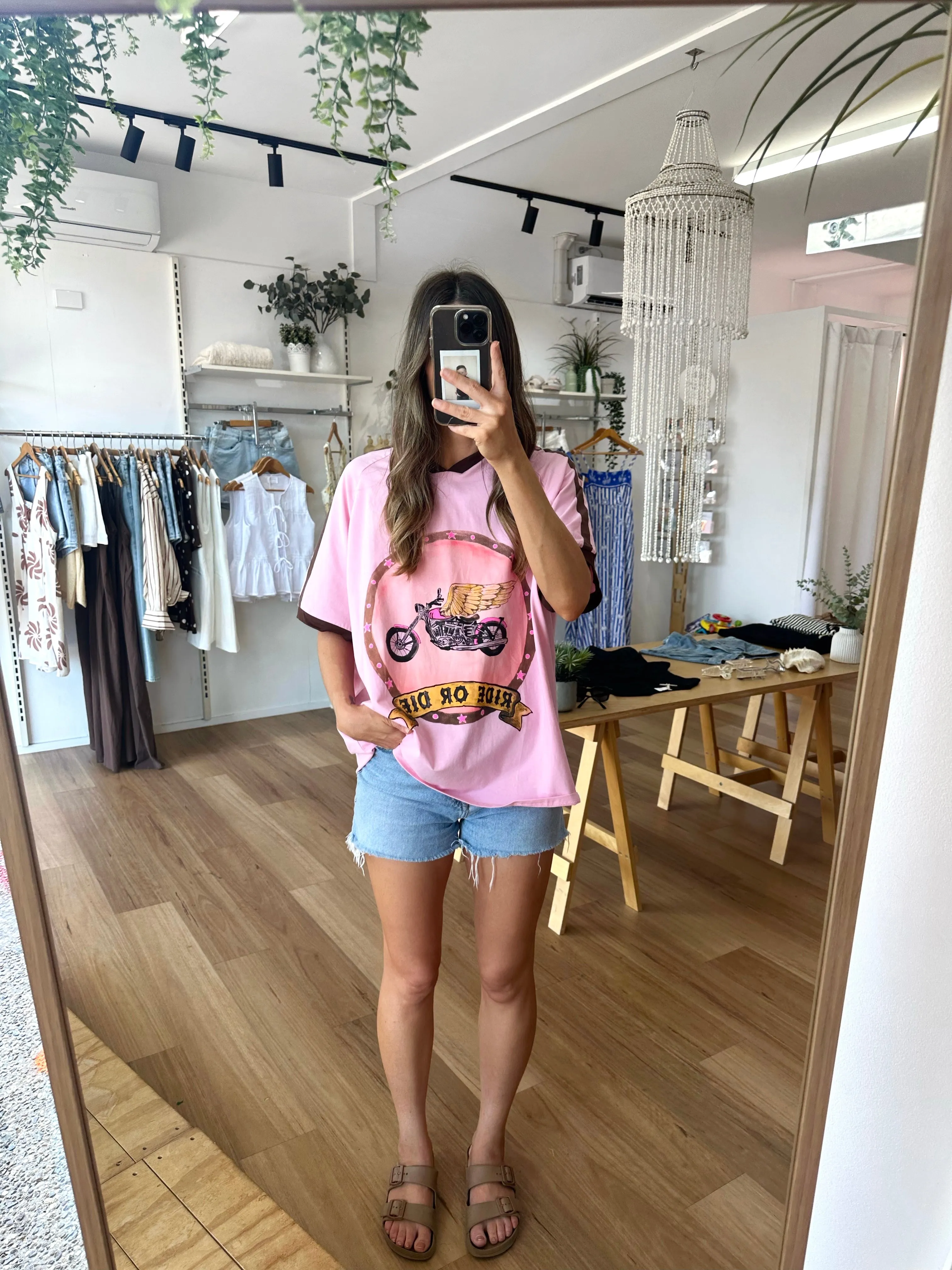 Ride or Die Tee sold by About A Girl product image thumbnail 3