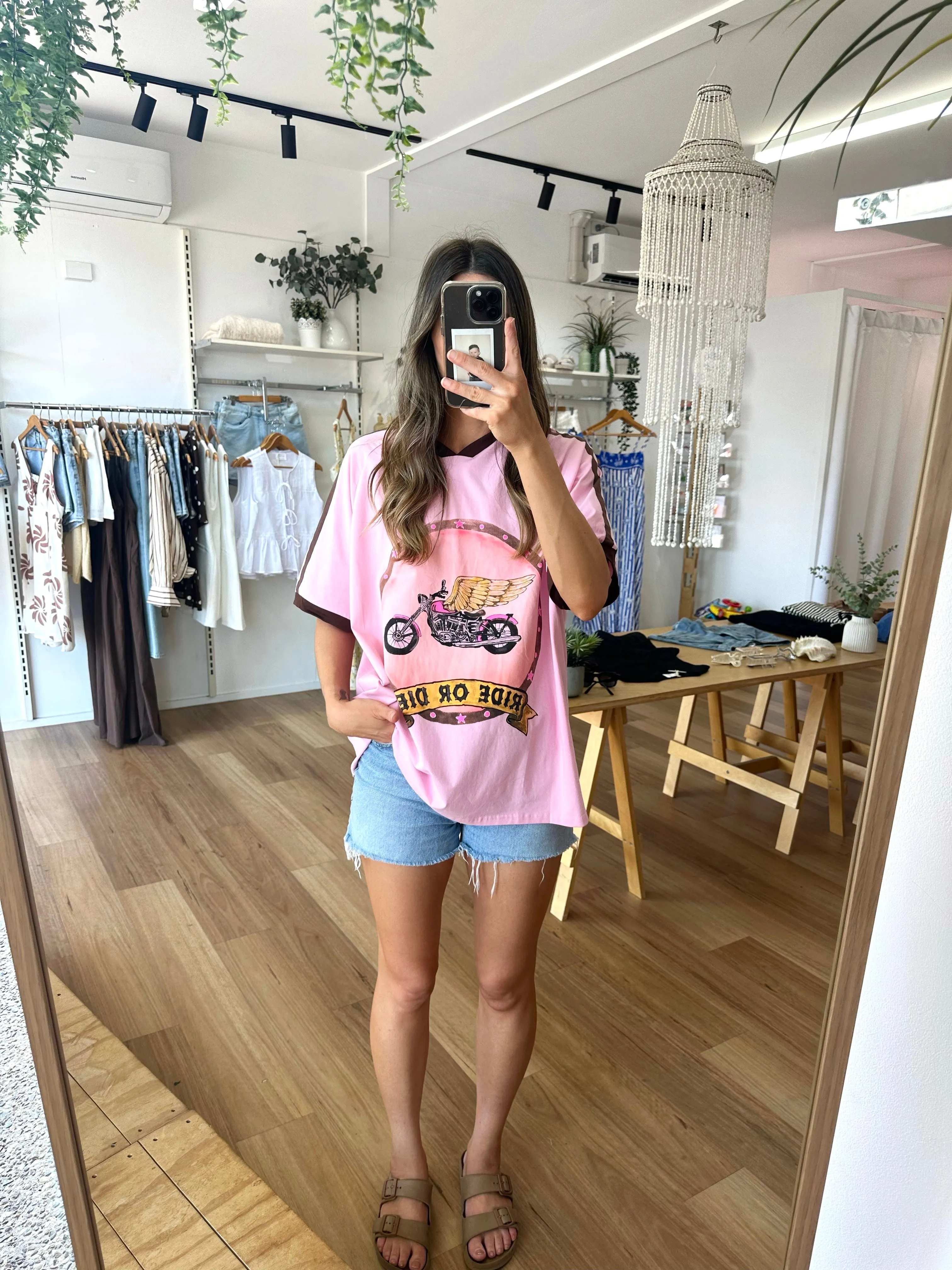 Ride or Die Tee sold by About A Girl product image thumbnail 5