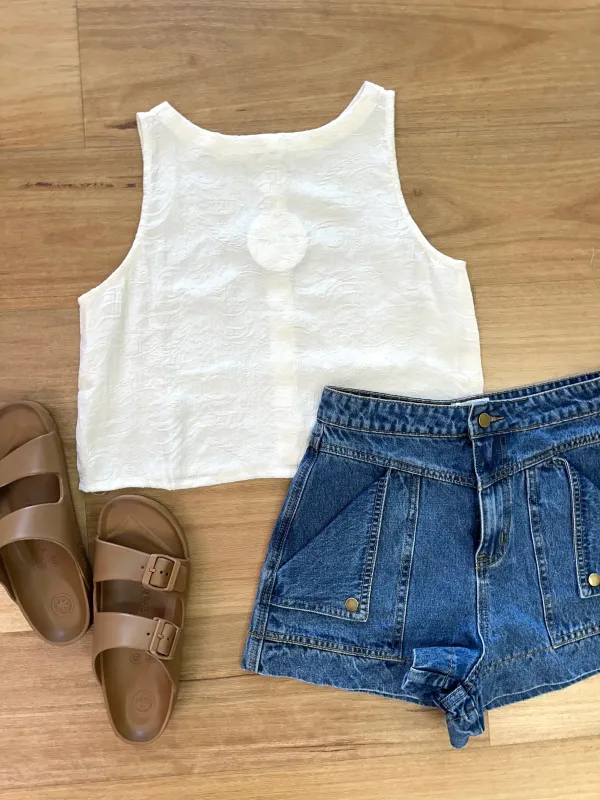 Mae Top sold by About A Girl