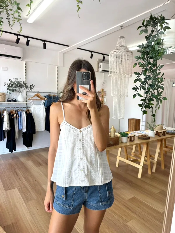 Lace Cami sold by About A Girl