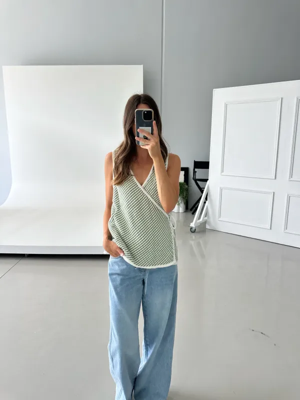 Matcha Knit Top made by About A Girl