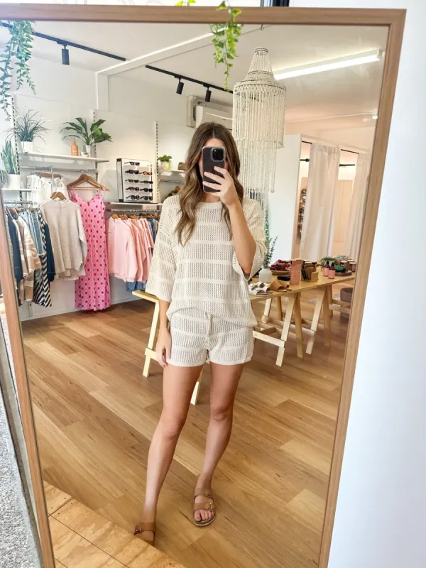 Samira Shirt Sand sold by About A Girl