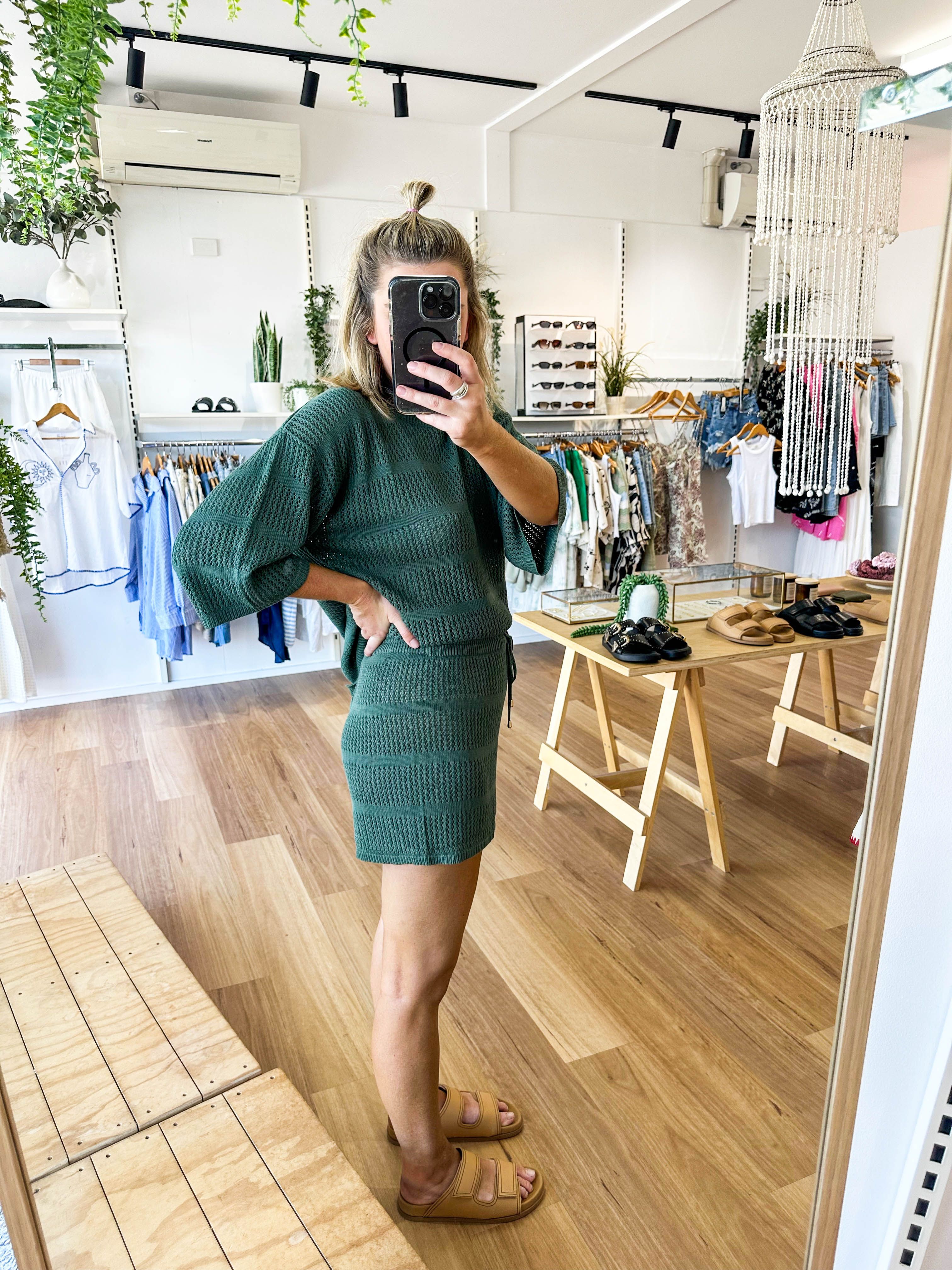 Samira Shorts Olive sold by About A Girl product image thumbnail 4