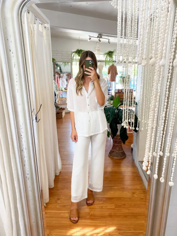 Eadie Set White sold by About A Girl