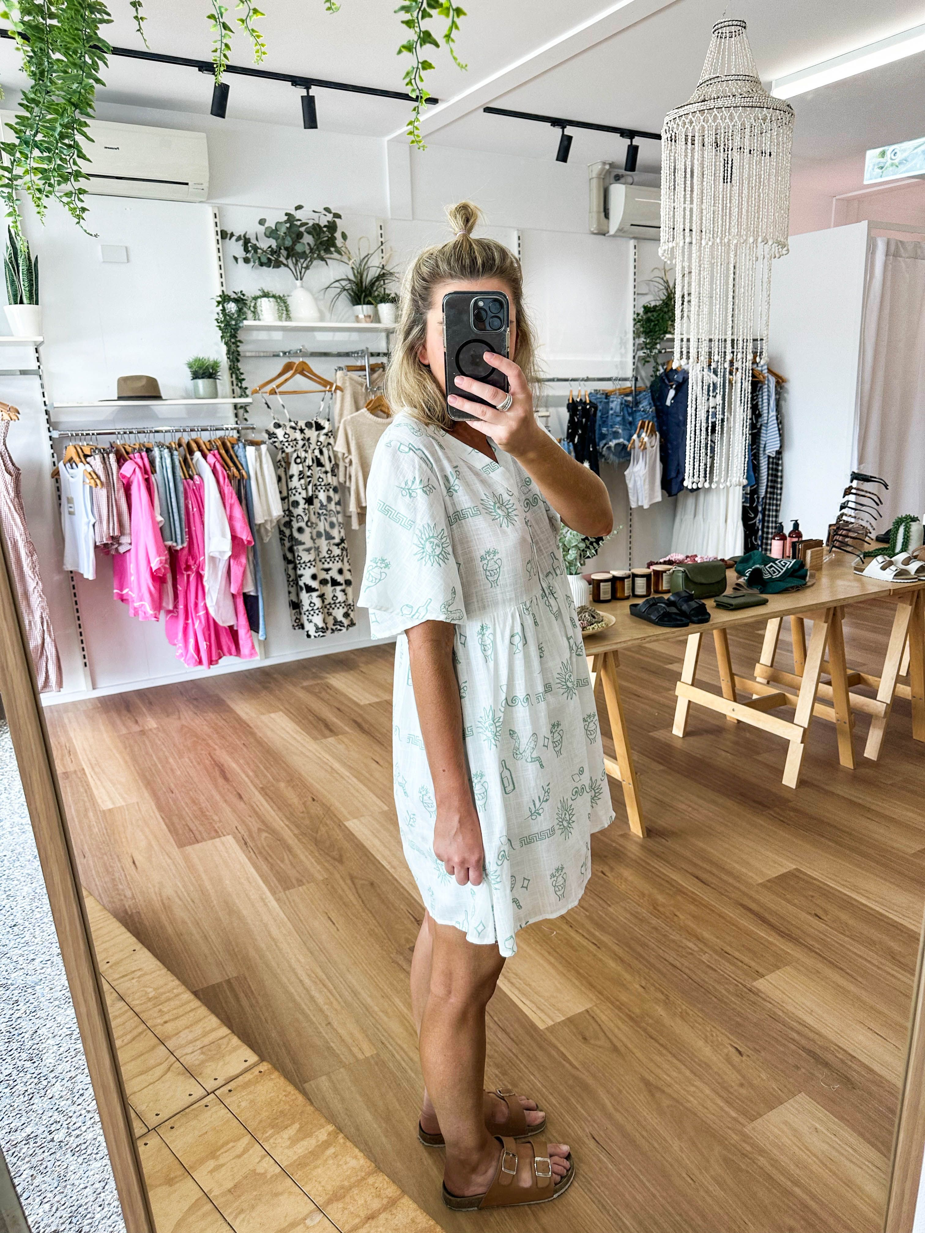 Vera Dress White sold by About A Girl product image thumbnail 5