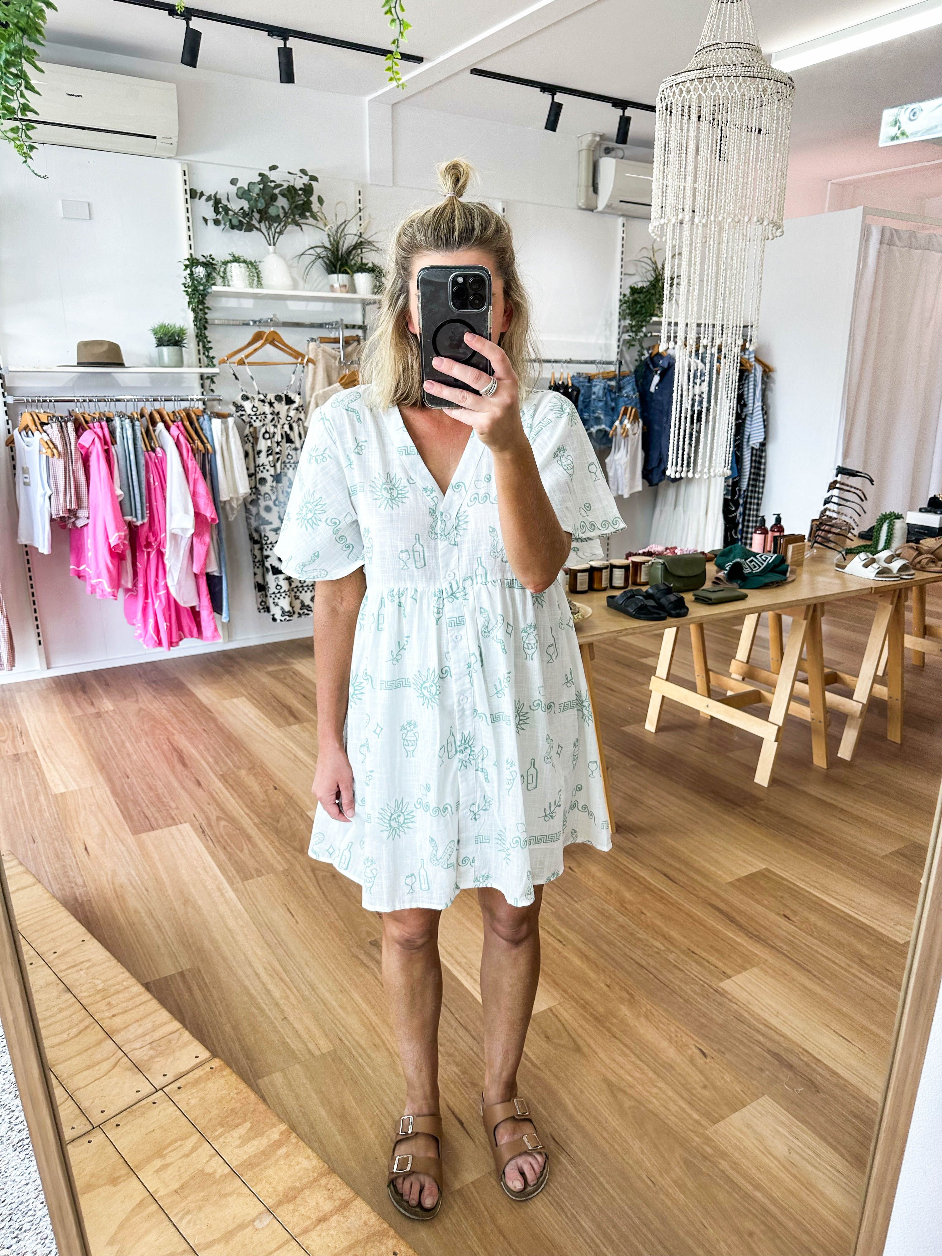 Vera Dress White sold by About A Girl product image thumbnail 4