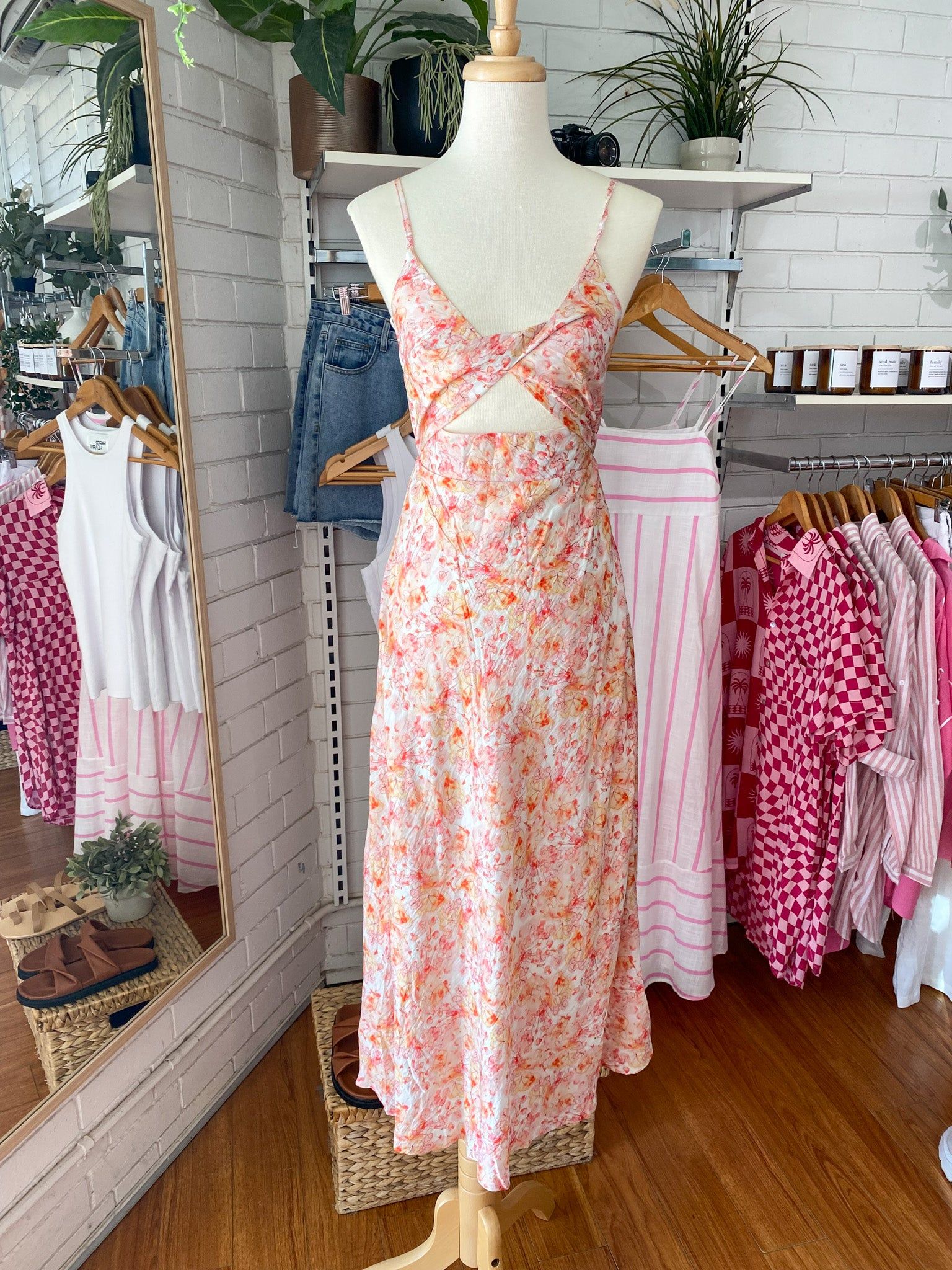 Zayla Midi Dress Pink sold by About A Girl product image thumbnail 7