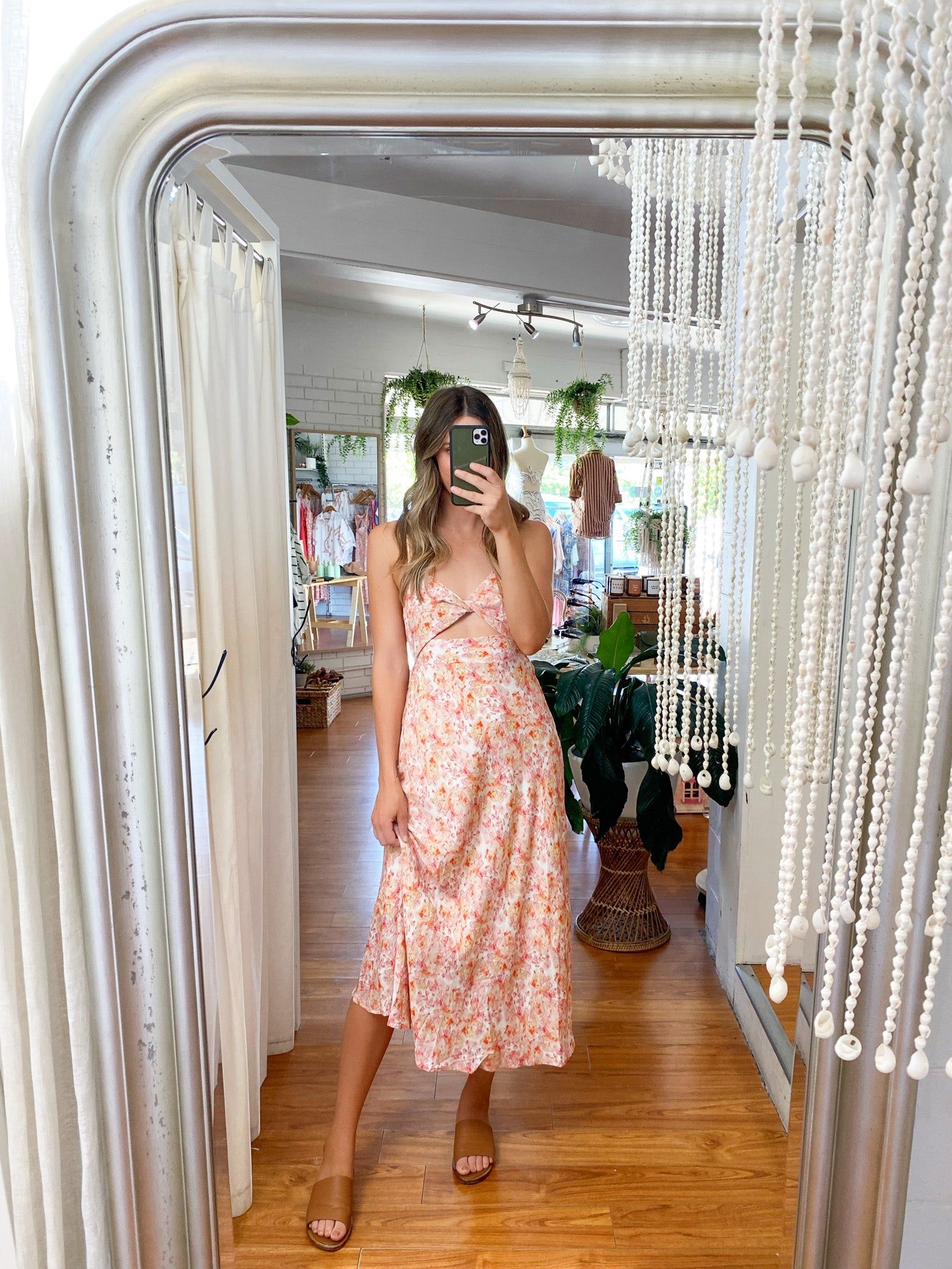 Zayla Midi Dress Pink sold by About A Girl product image thumbnail 2