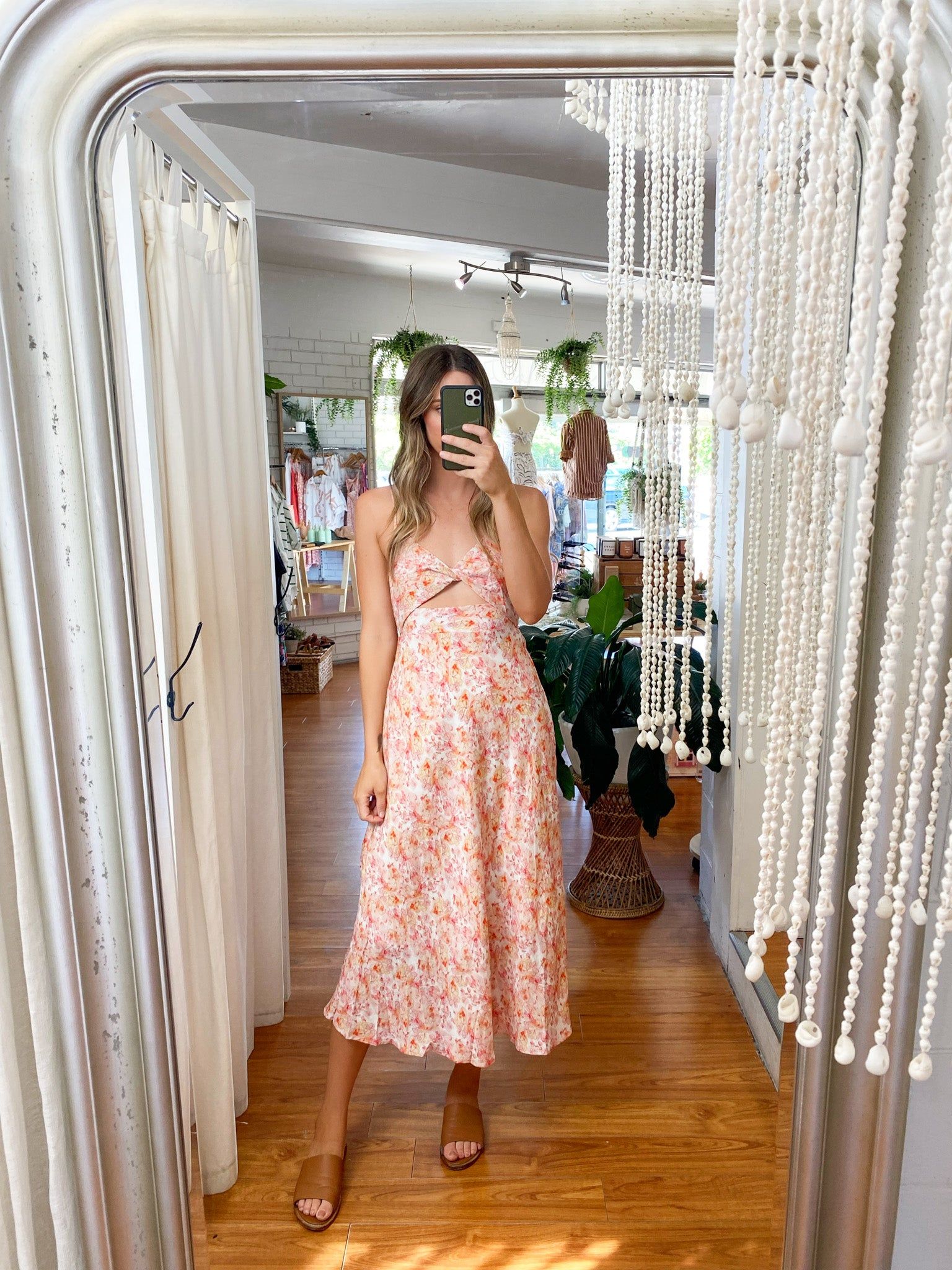 Zayla Midi Dress Pink sold by About A Girl product image thumbnail 3