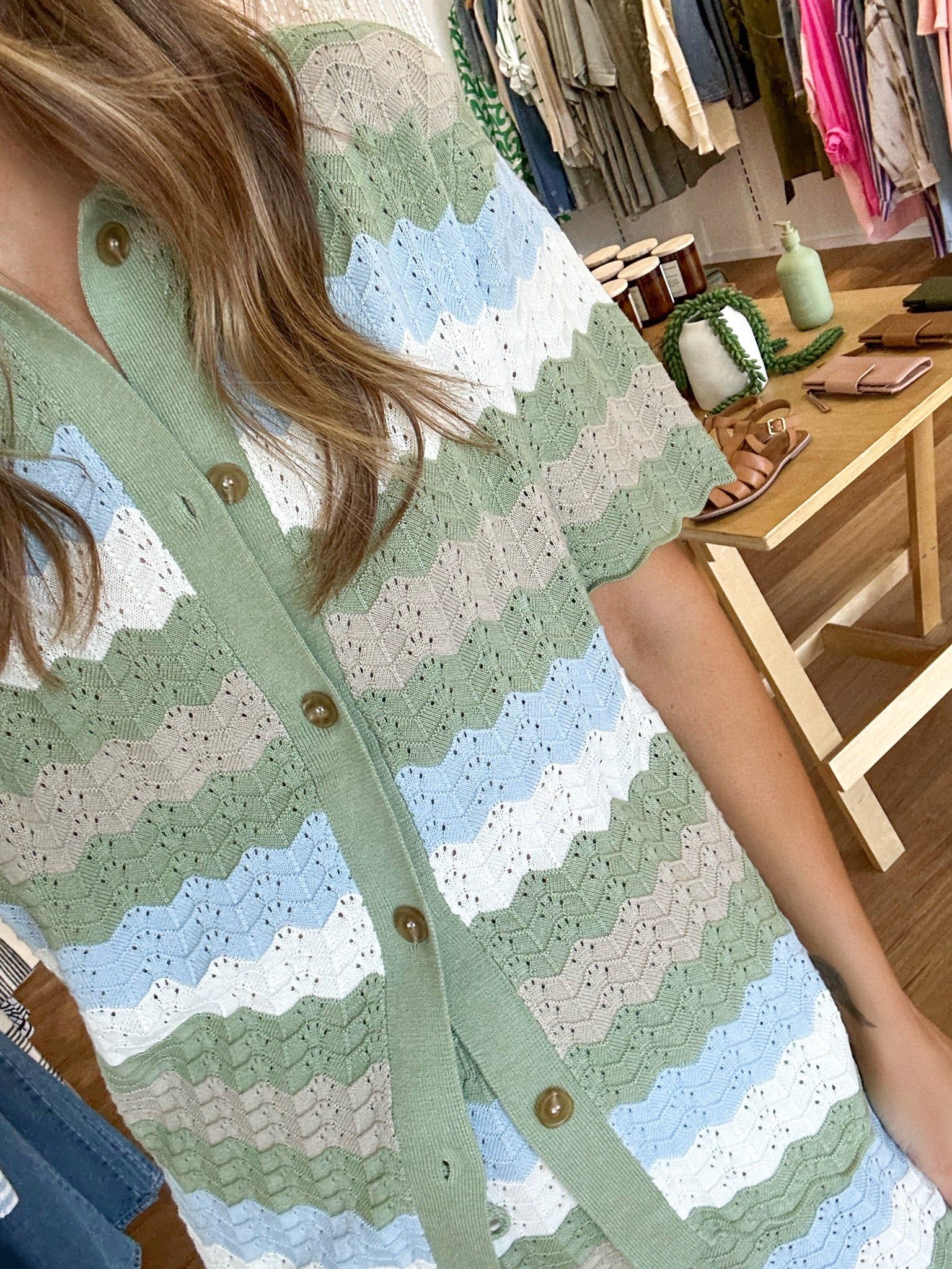 Cam Shorts Sage sold by About A Girl product image thumbnail 3