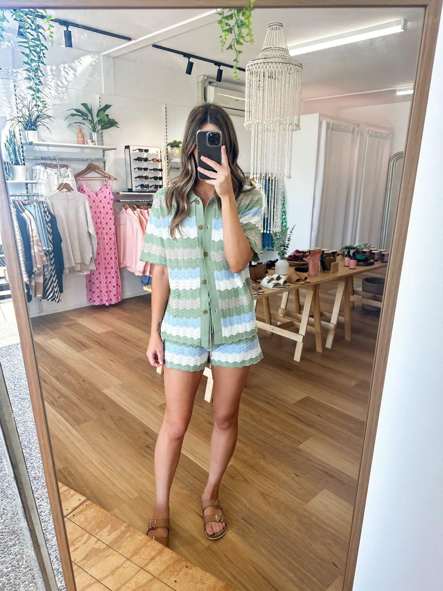 Cam Shorts Sage sold by About A Girl product image thumbnail 2