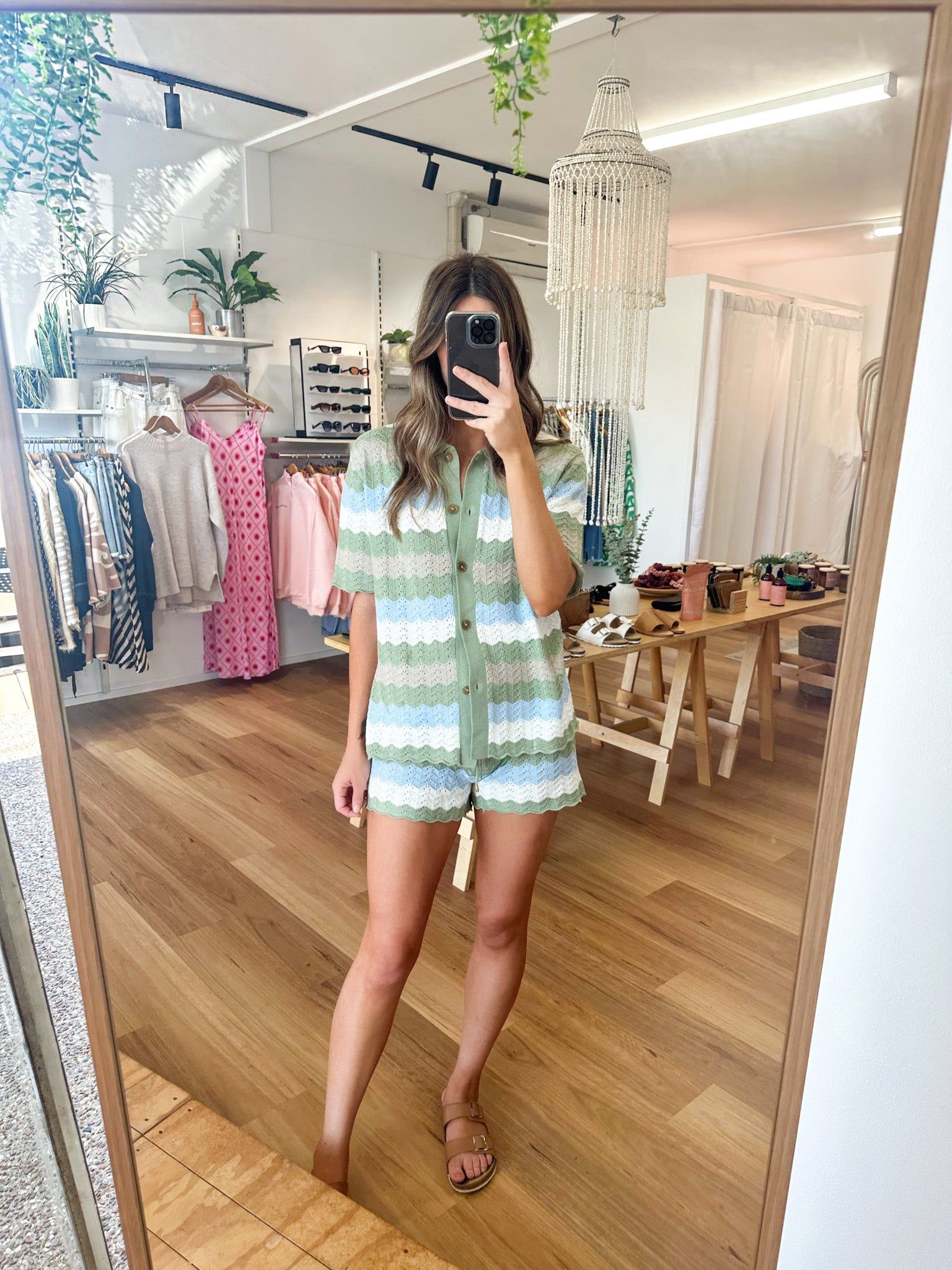 Cam Shorts Sage sold by About A Girl product image thumbnail 6