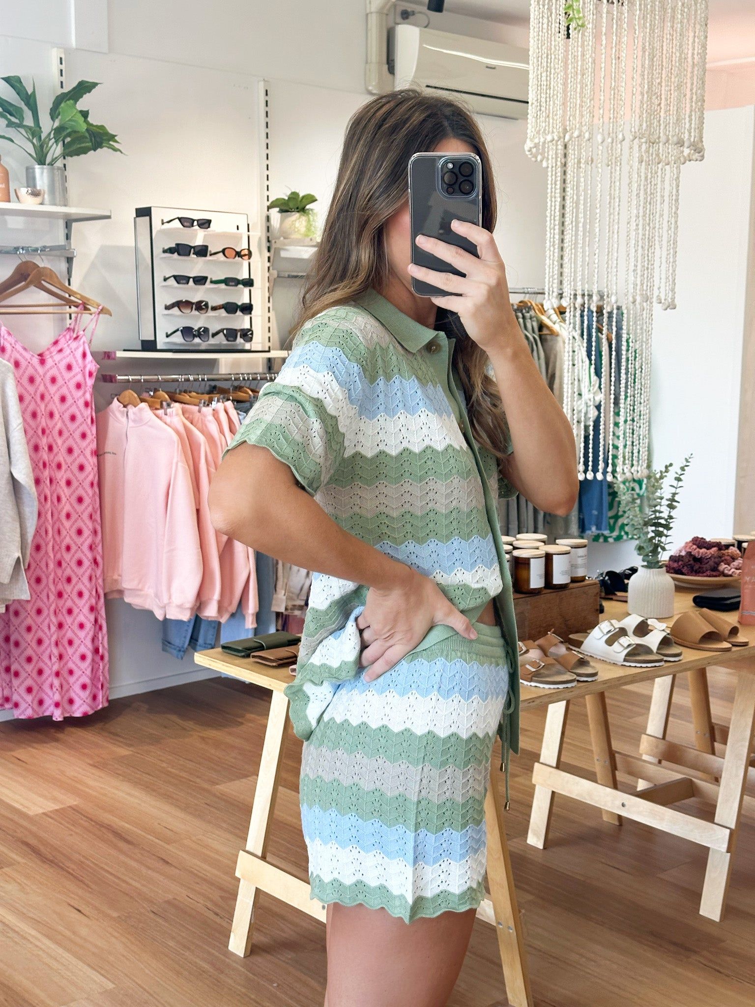 Cam Shorts Sage sold by About A Girl product image thumbnail 4