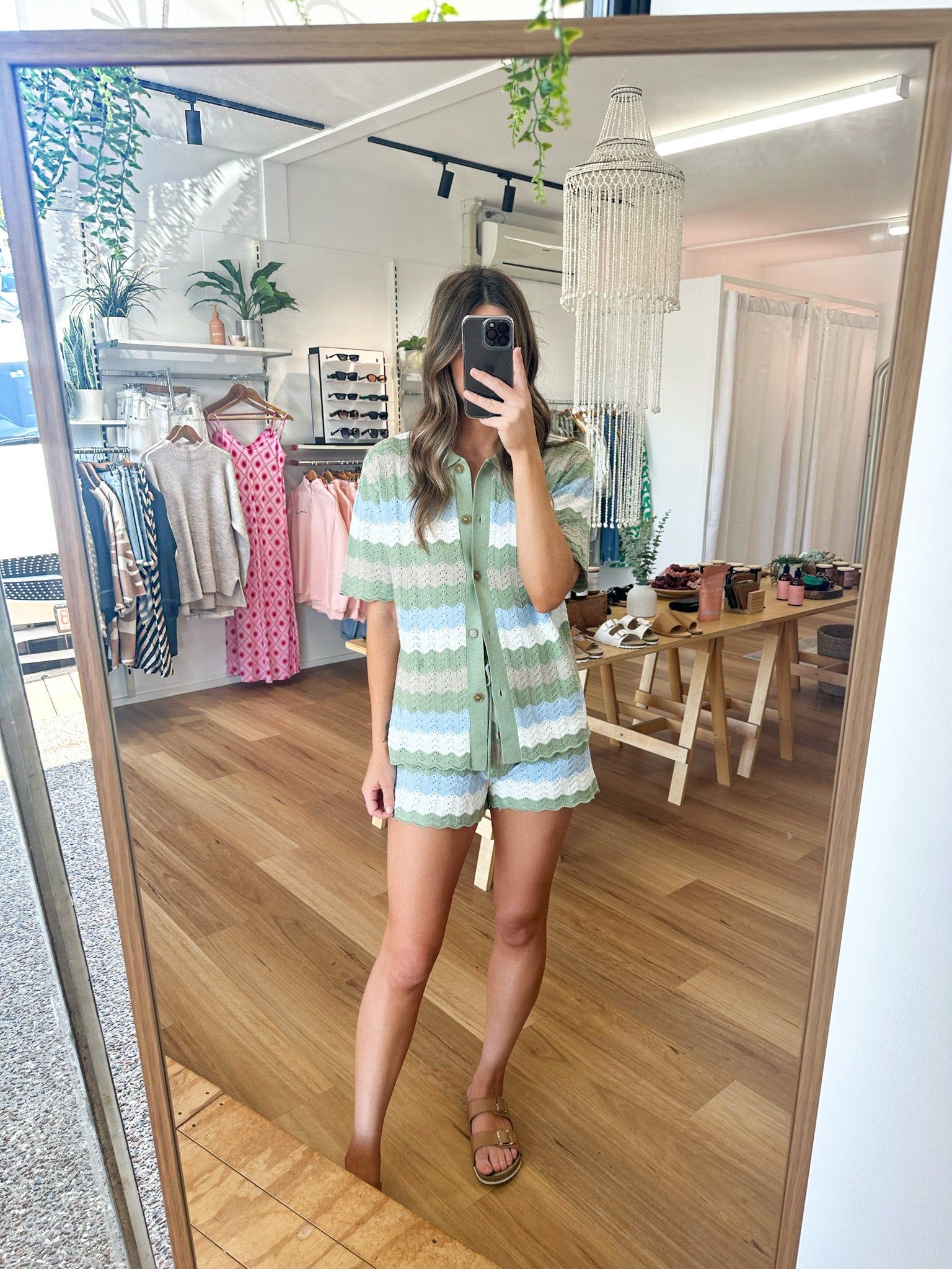 Cam Shorts Sage sold by About A Girl product image thumbnail 5