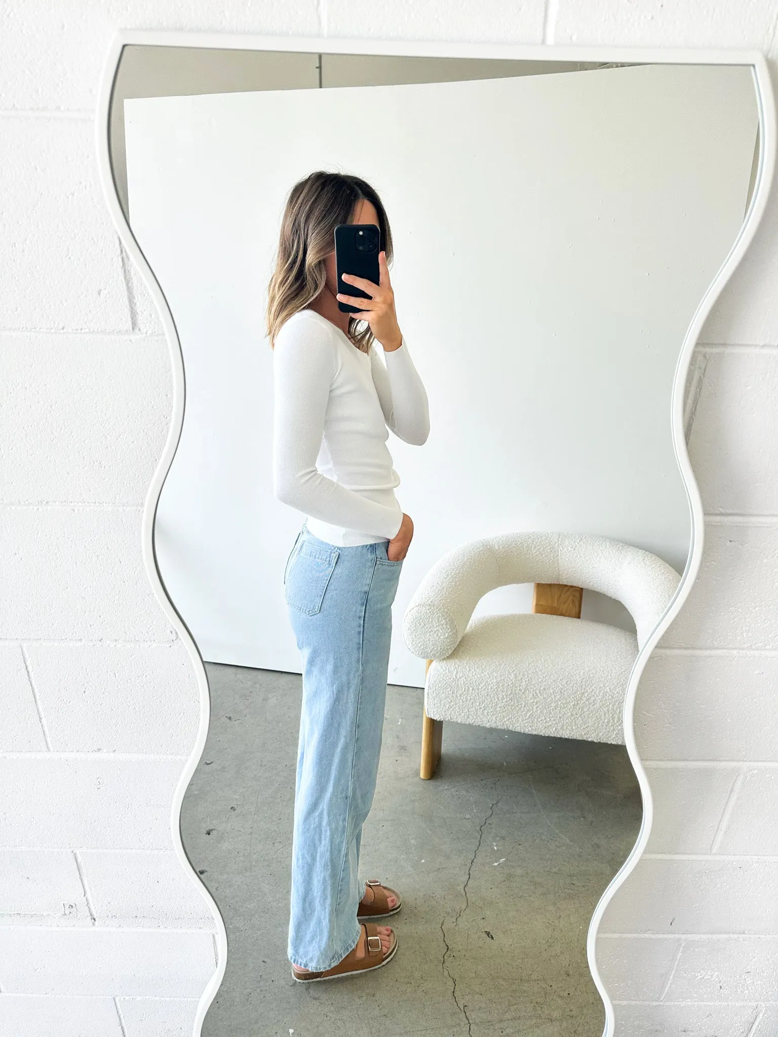 Hayden Top White sold by About A Girl product image thumbnail 4