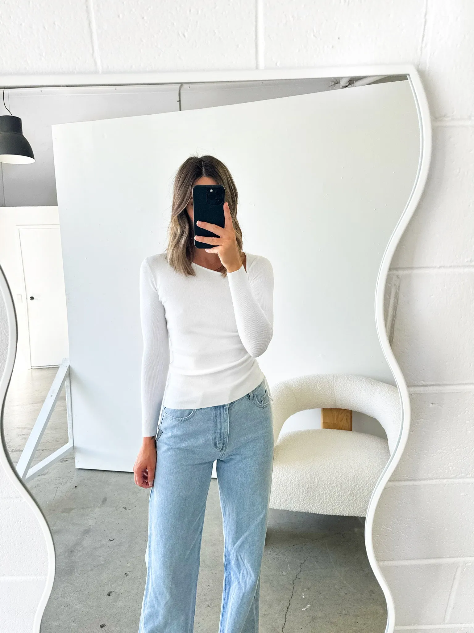 Hayden Top White sold by About A Girl product image thumbnail 5