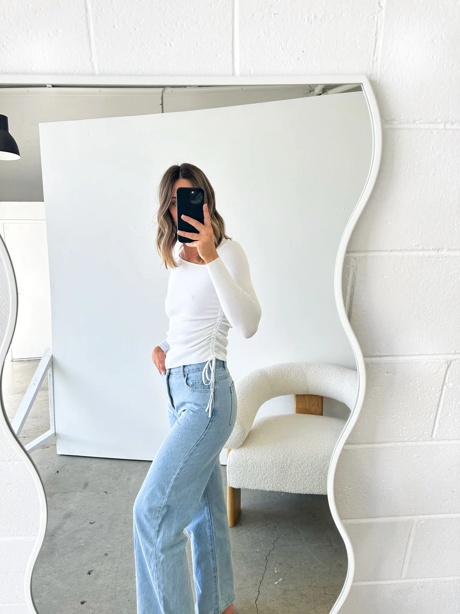 Hayden Top White sold by About A Girl product image thumbnail 3