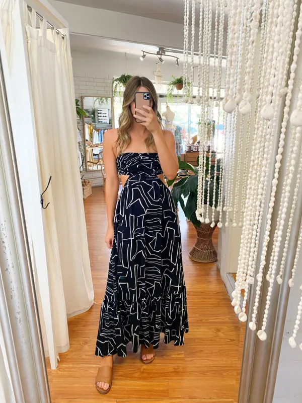 Cooper Maxi Dress Black sold by About A Girl