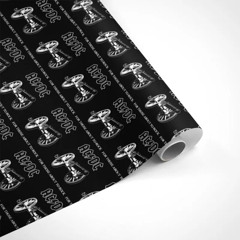 AC/DC Cannon Wrapping Paper made by AC/DC