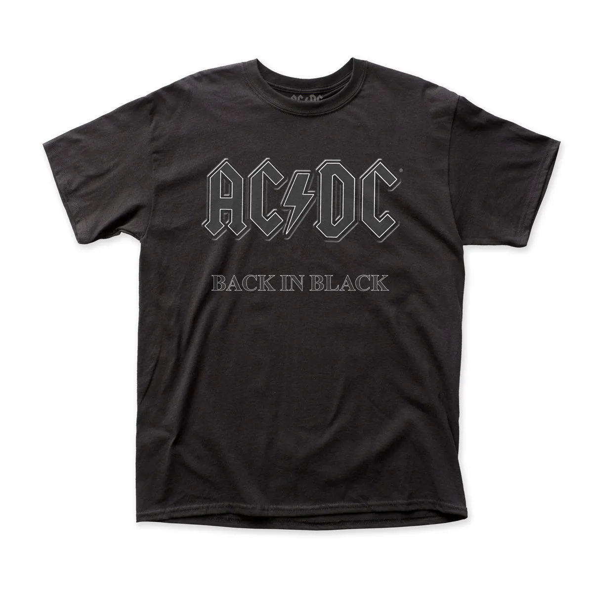 Back In Black Outline T-Shirt sold by AC/DC
