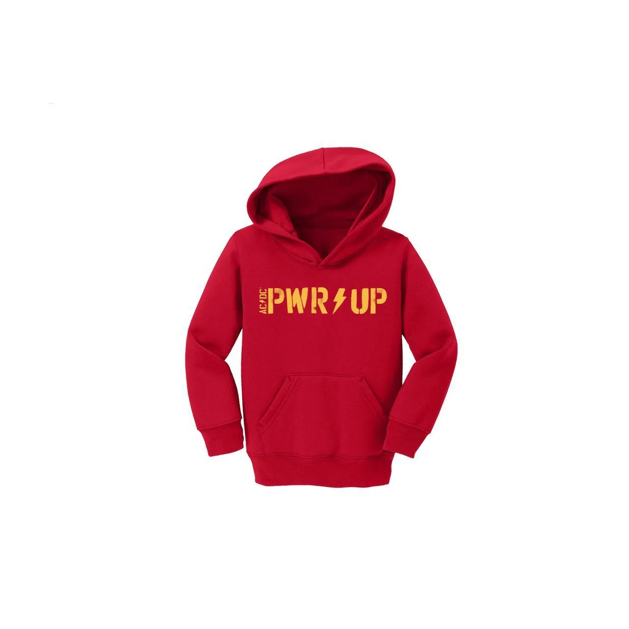 PWR/UP Youth Red Pullover Hoodie sold by AC/DC