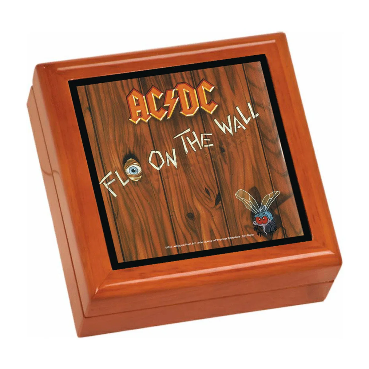Fly On The Wall Wooden Keepsake Box sold by AC/DC