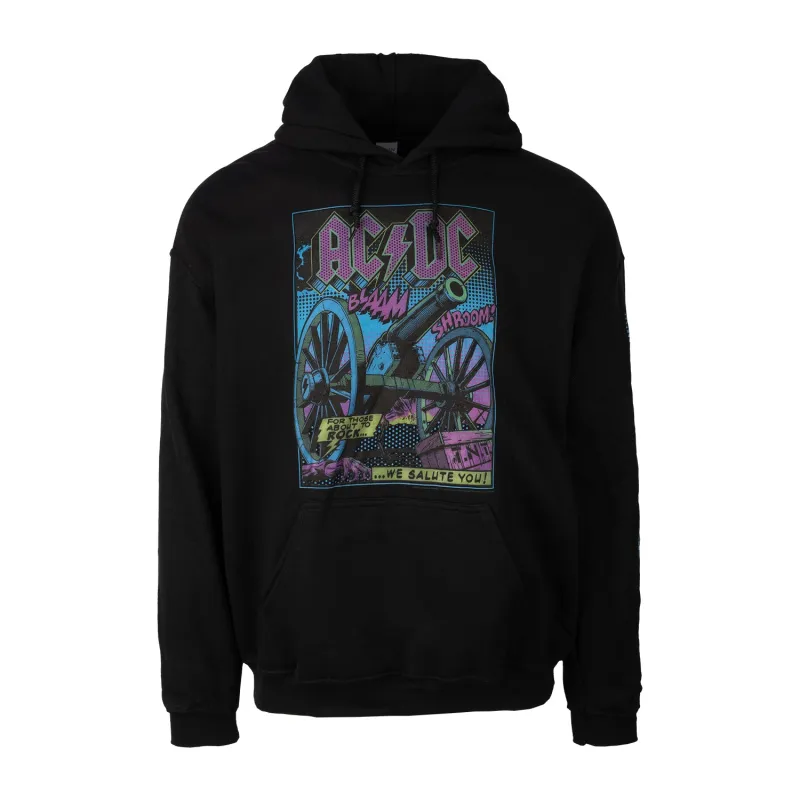 AC/DC TNT Blacklight Hoodie sold by AC/DC