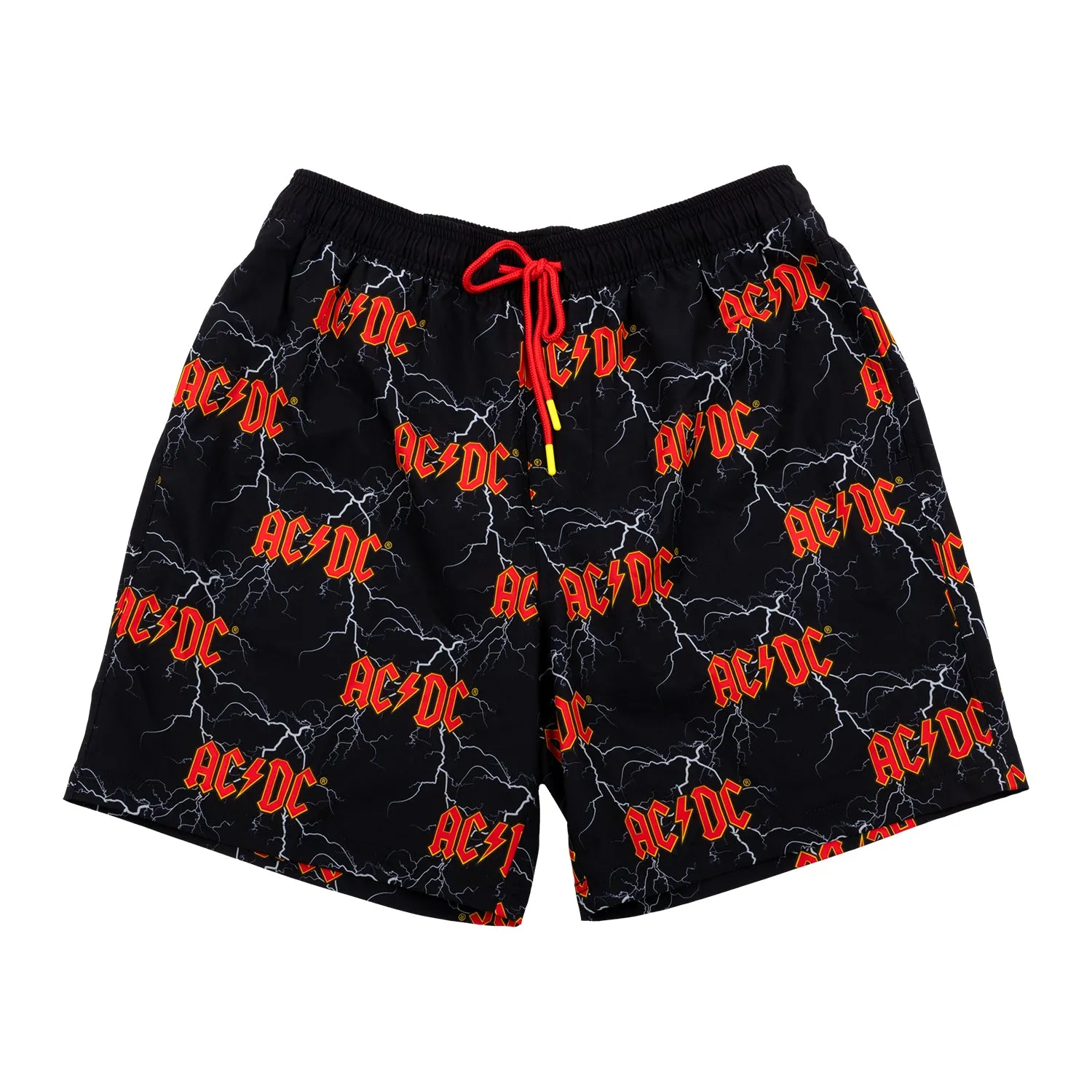 AC/DC Logo Swim Trunks sold by AC/DC